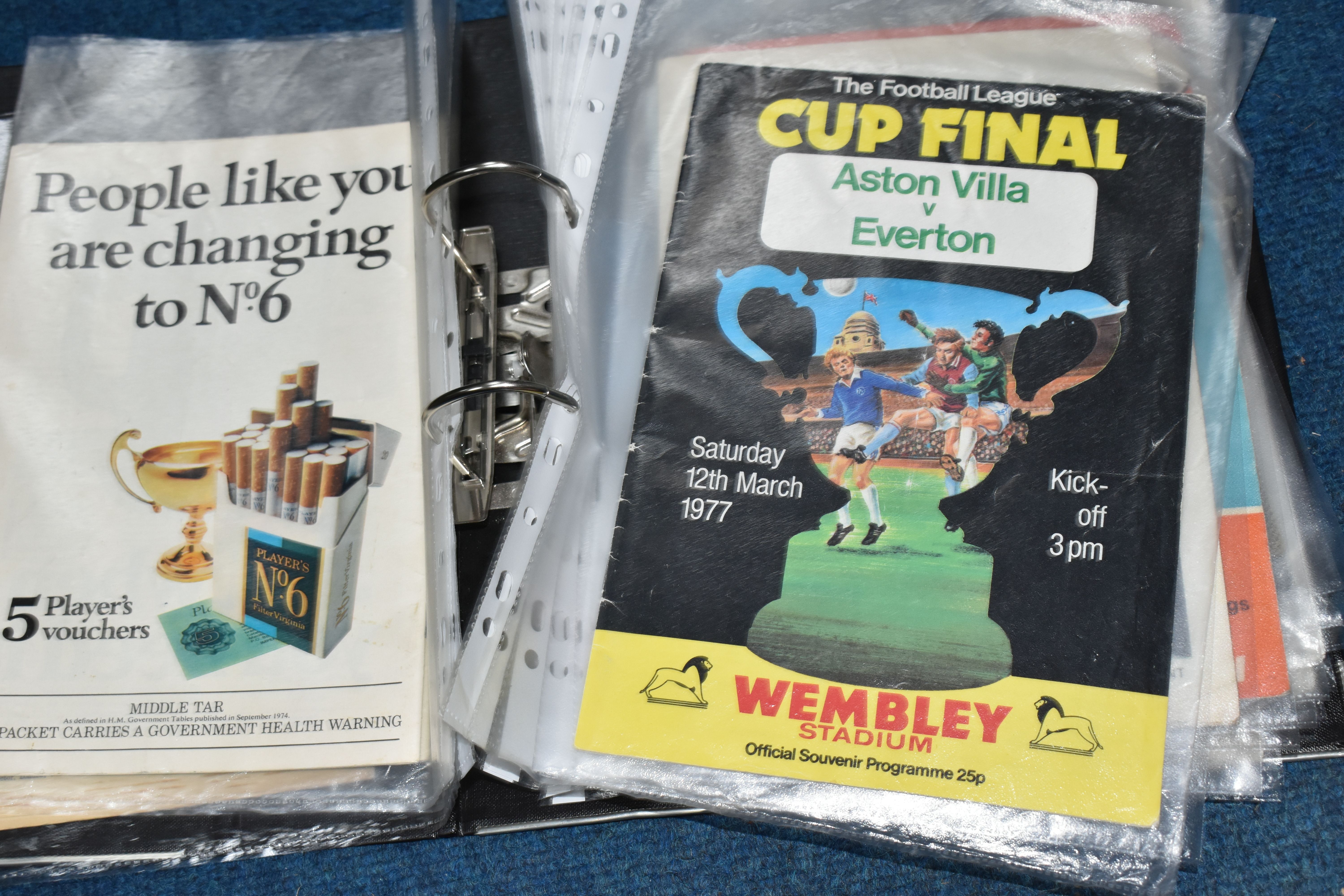 A COLLECTION OF MISCELLANEOUS FOOTBALL PROGRAMES to include a 1950 FA Cup Final Souvenir Programme - Image 4 of 12
