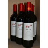 WINE, Six Bottles of PENFOLDS BIN 128 SHIRAZ COONAWARA 2009 (Aus) 14% vol. 750ml, all seal intact