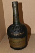 ONE BOTTLE OF COURVOISIER GRANDE FINE CHAMPAGNE EXTRA VIELLE COGNAC, 70% proof, 1950's bottling, 'By