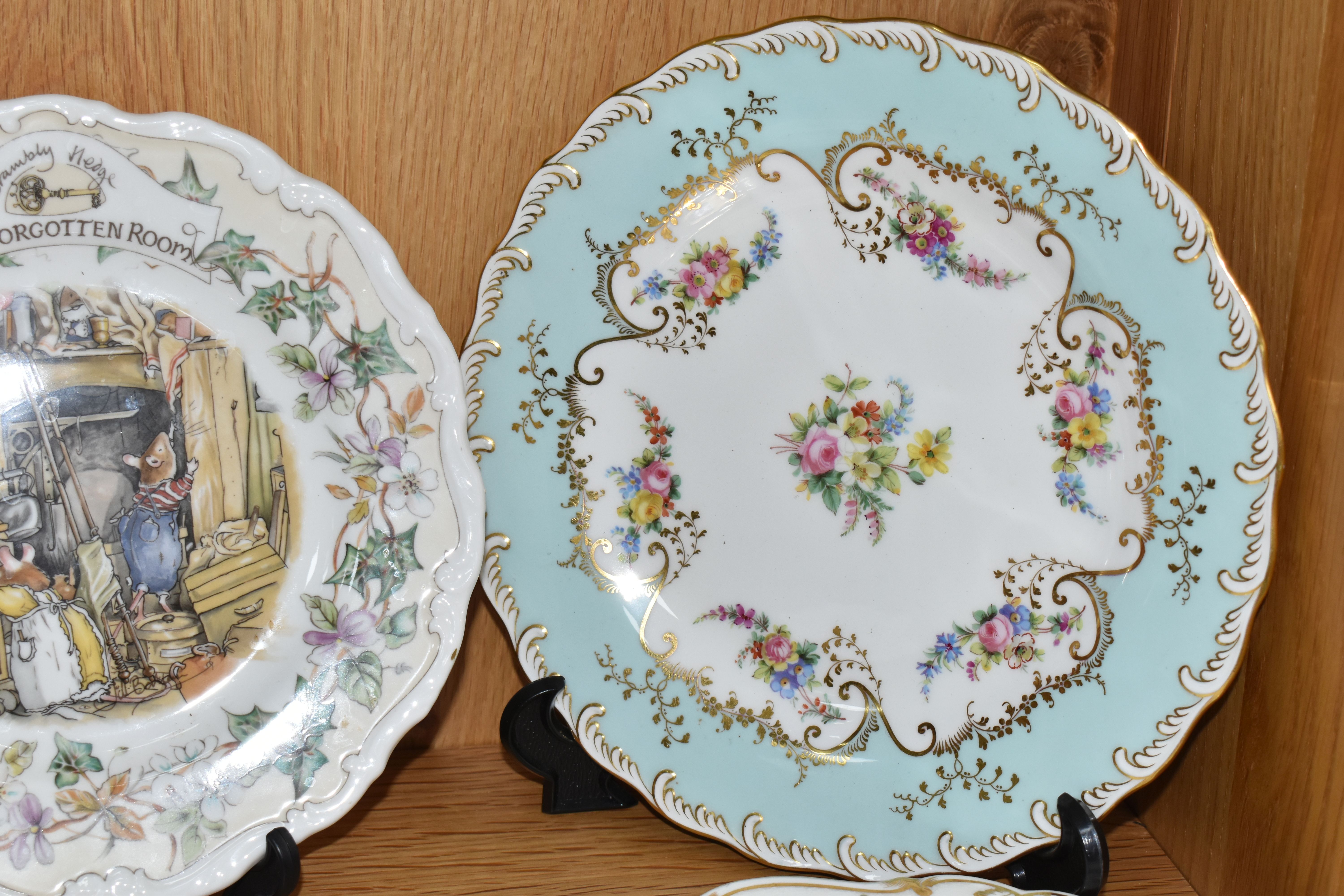 FOUR ROYAL DOULTON 'BRAMBLY HEDGE' PLATES AND TWO MINTON PLATES, comprising Royal Doulton Brambly - Image 5 of 5