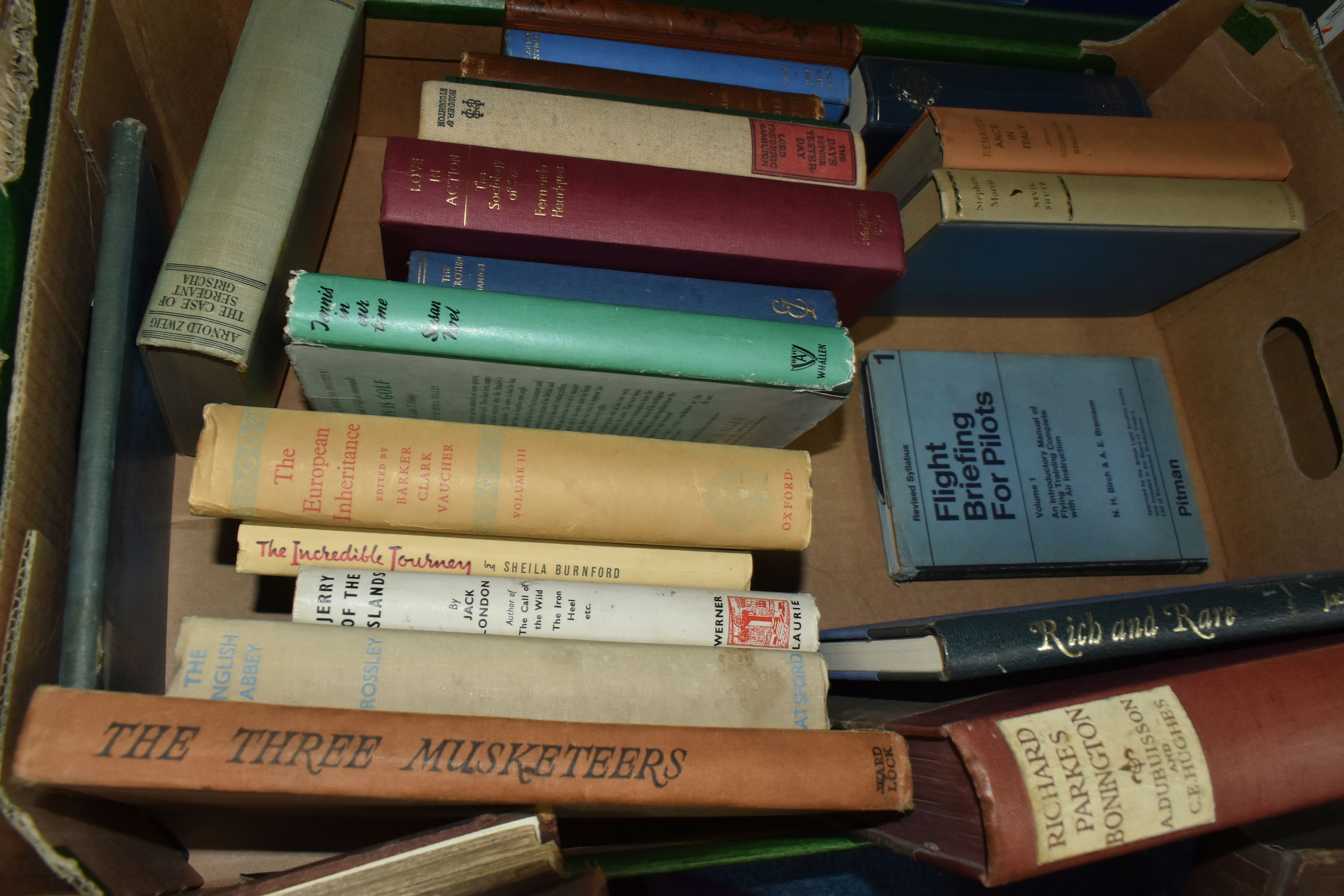 FOUR BOXES OF ANTIQUARIAN BOOKS, approximately eighty hardback books, titles include British Steam - Image 2 of 5