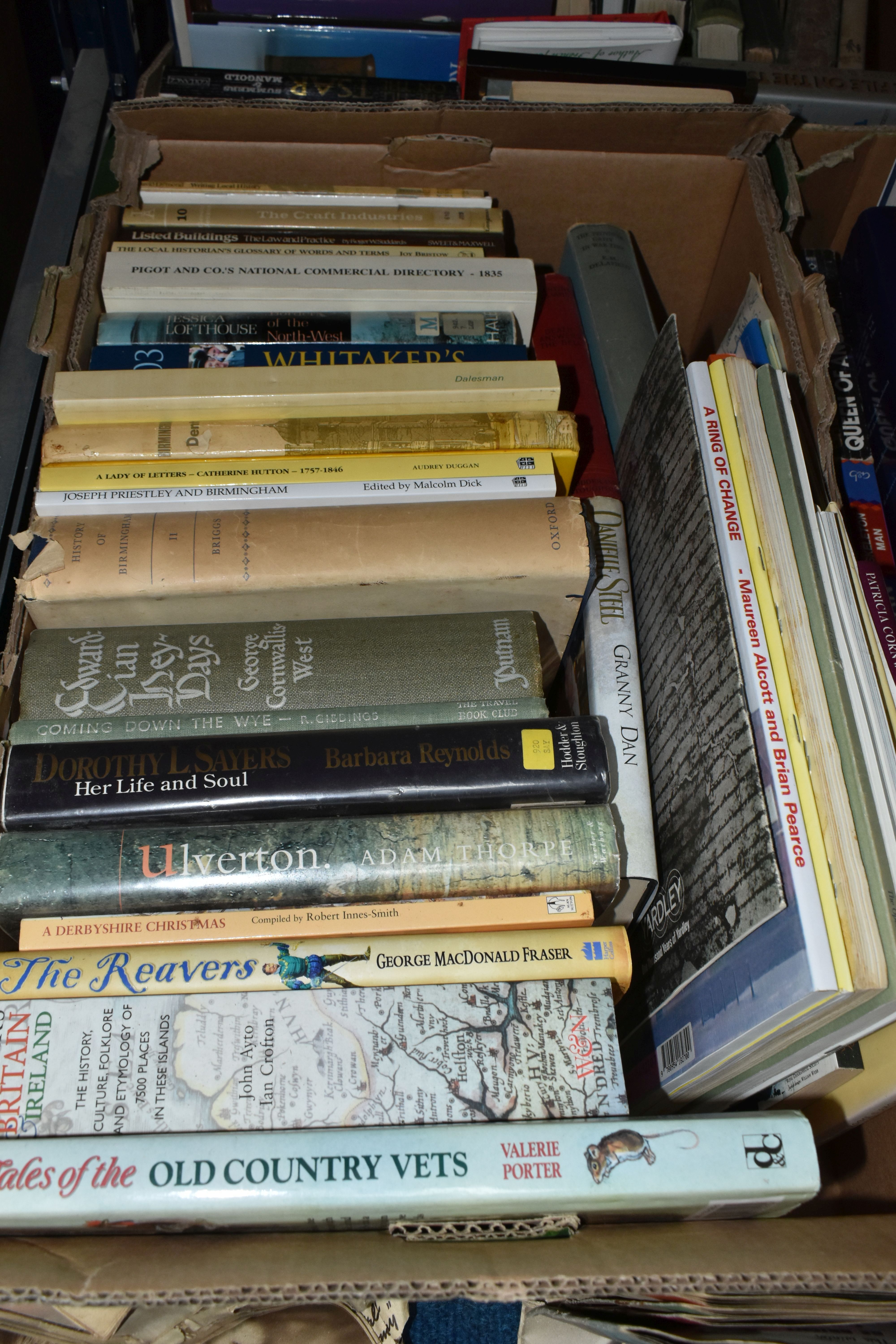 SIX BOXES OF BOOKS, over one hundred assorted mid twentieth century books to include recipe books, - Image 3 of 8