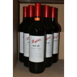 WINE, Six Bottles of PENFOLDS BIN 28 KALIMNA SHIRAZ 2010 (Aus) 14.5% vol. 750ml, all seals intact