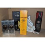 ALCOHOL, A Mixed Collection containing one bottle of GLENMORANGIE Highland Single Malt Scotch