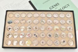 A SELECTION OF LOOSE FACETED AND CABOCHON GEMSTONES, to include opals, feldspar, zircon, spinel,