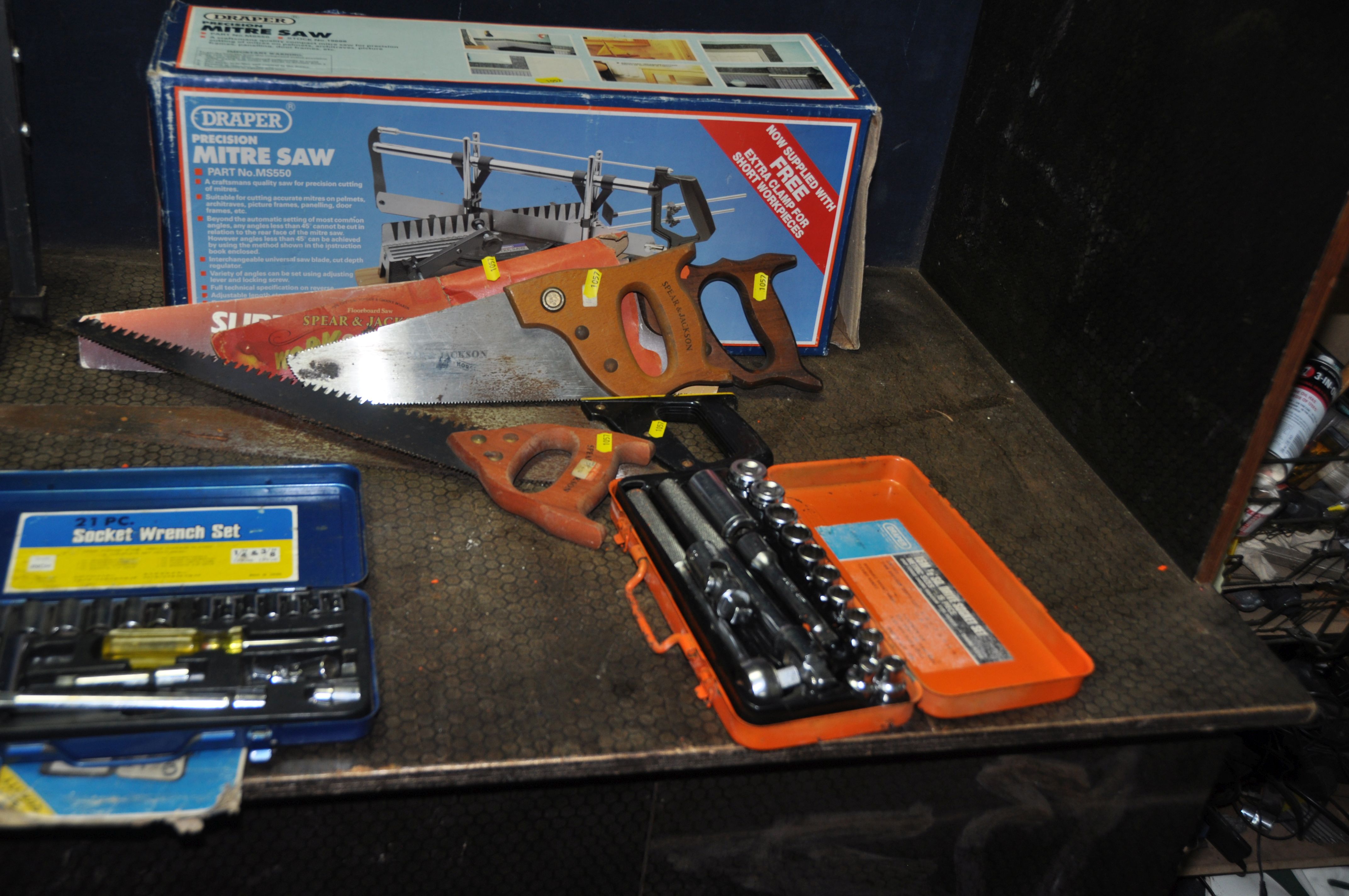 A COLLECTION OF HAND AND POWER TOOLS including a Black and Decker KC1882F cordless drill (PAT pass - Image 2 of 6