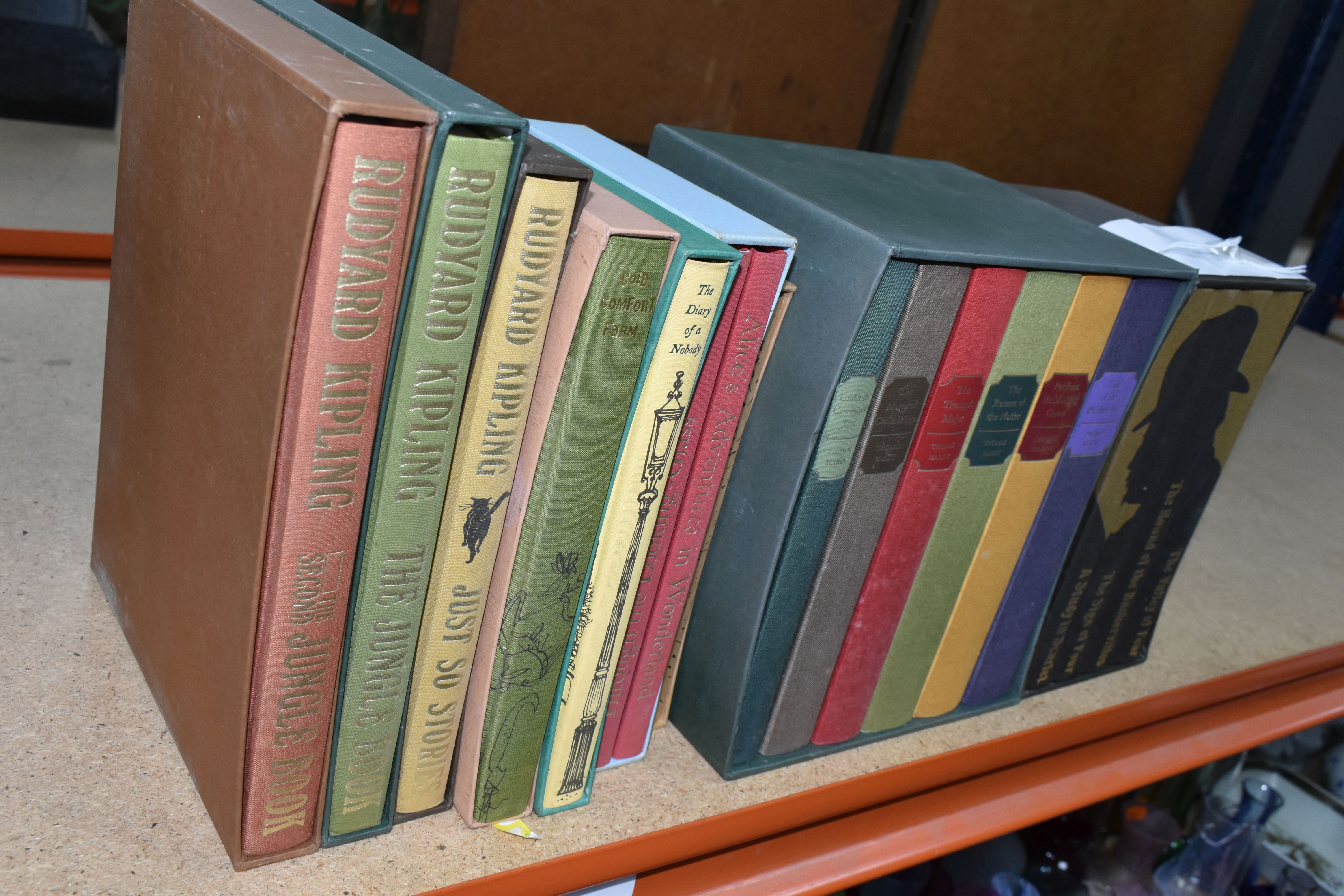 NINE BOXED SETS OF FOLIO SOCIETY BOOKS, comprising a set of four books of the complete stories of - Image 2 of 3