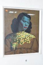 VLADIMIR TRETCHIKOFF (1913-2006) 'THE CHINESE GIRL', a vintage print depicting a female figure,