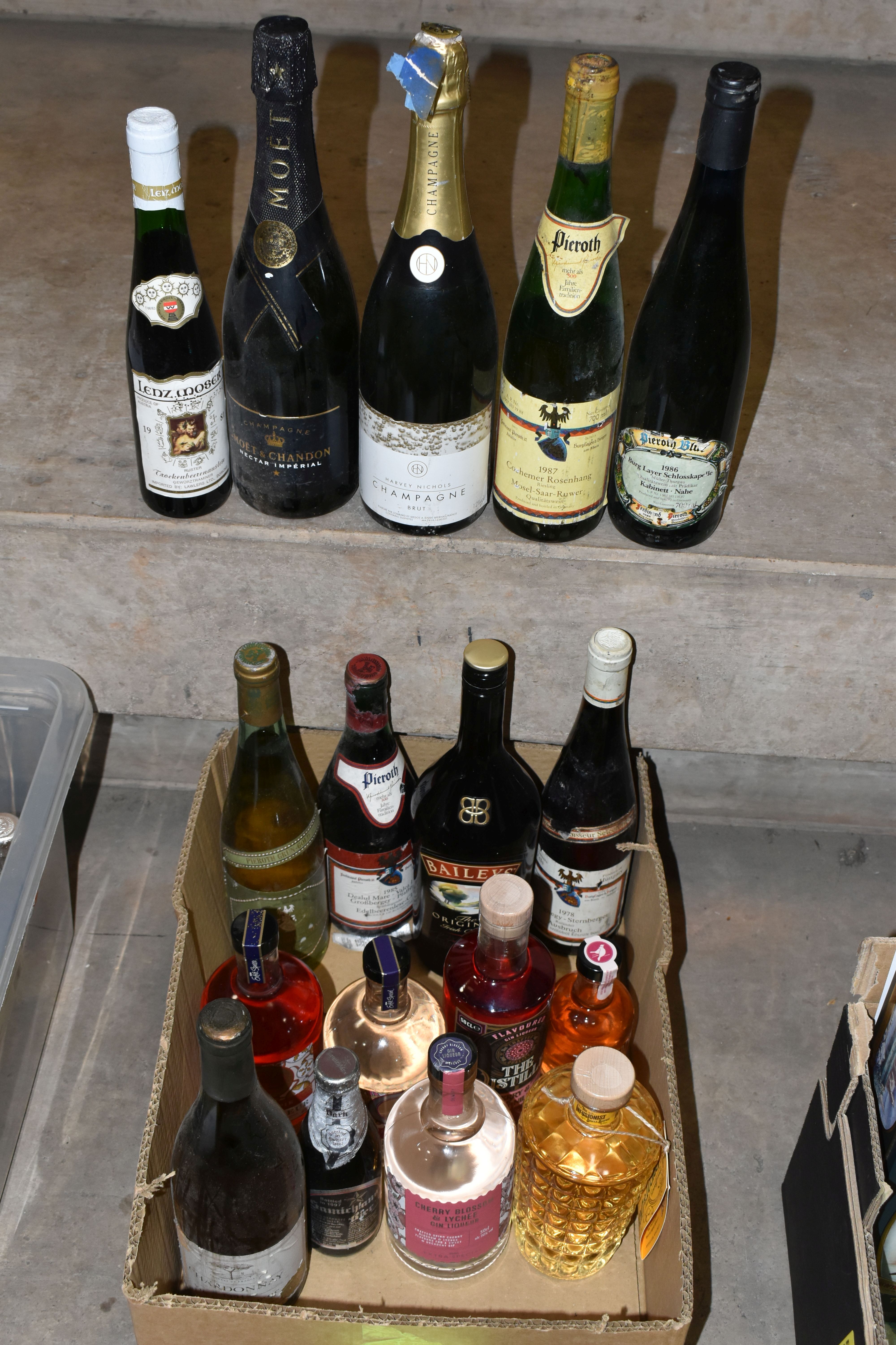 ALCOHOL, One Box of Assorted Alcohol comprising one bottle of MOET & CHANDON Nectar Imperial