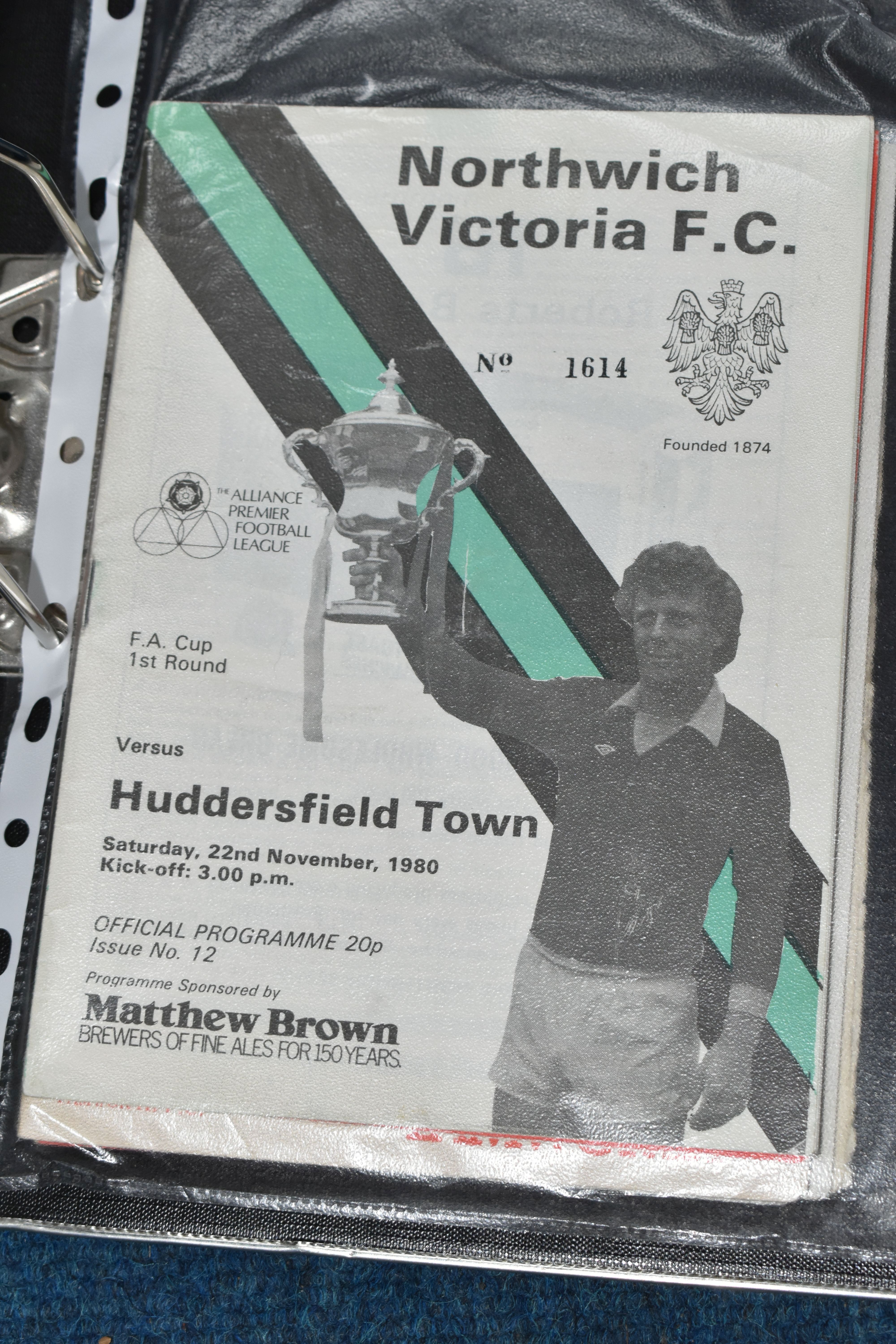 A COLLECTION OF MISCELLANEOUS FOOTBALL PROGRAMES to include a 1950 FA Cup Final Souvenir Programme - Image 12 of 12