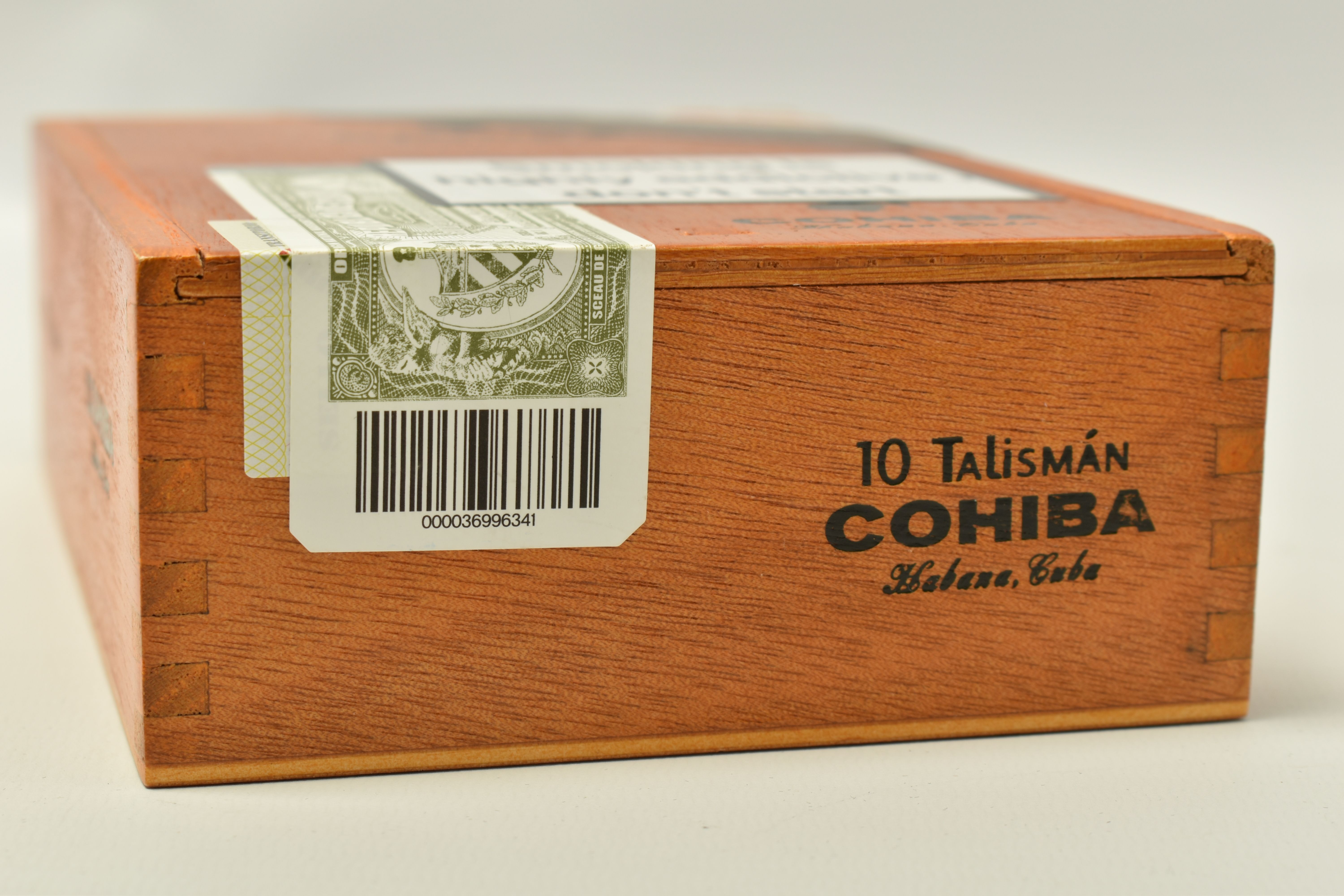 CIGARS, One Box of 10 COHIBA TALISMAN EDICION LIMITADA 2017, 54 ring gauge, 154mm length, box seal - Image 2 of 2