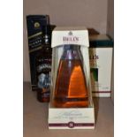 FOUR BOTTLES OF WHISKY comprising one bottle of BELL'S 2000 MILLENNIUM blended Scotch Whisky, aged 8