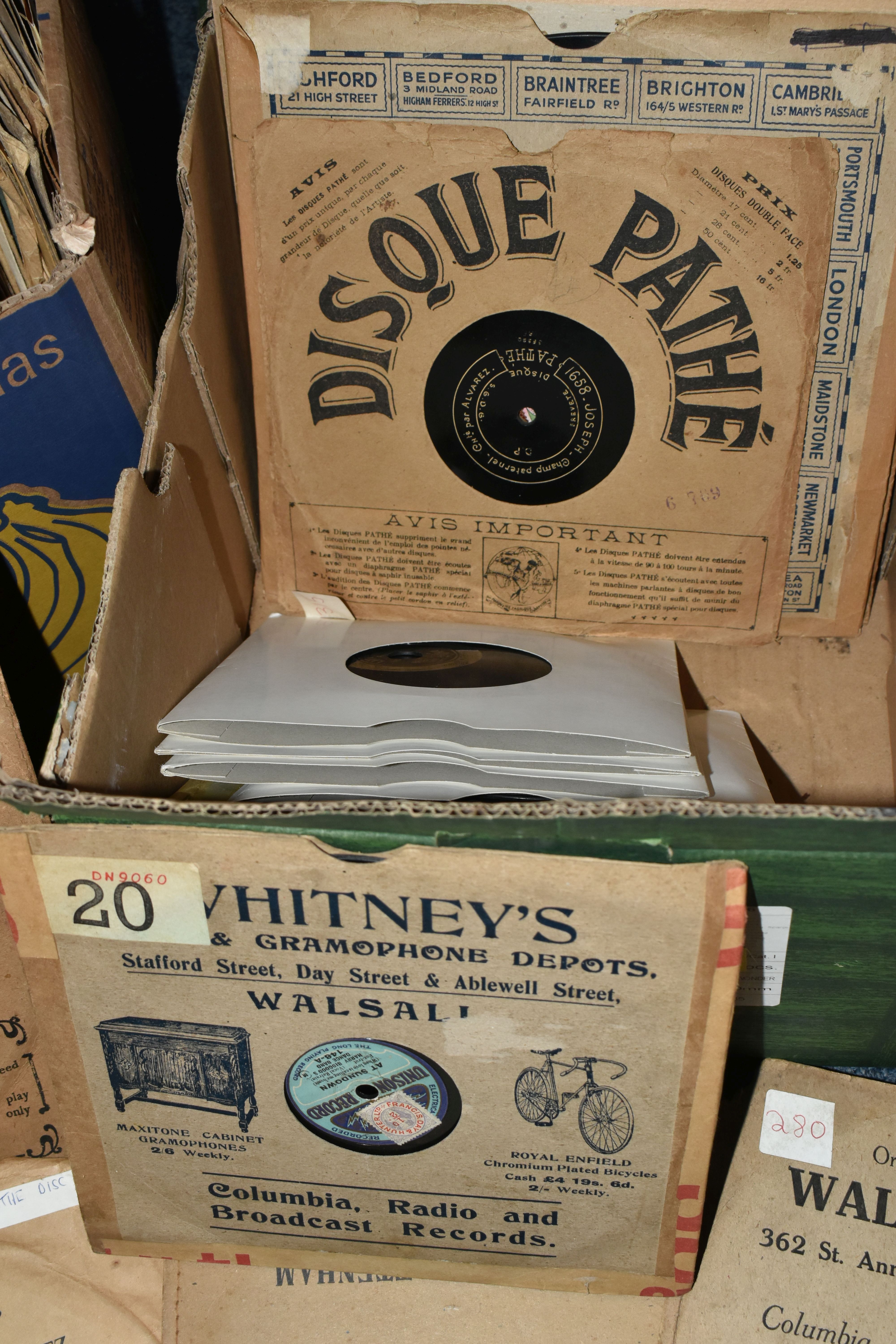 THREE BOXES OF ASSORTED RECORDS, to include 33 rpm Jazz, Opera and classical records, a number of - Image 6 of 6