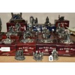 A COLLECTION OF NINTETEEN THE TUDOR MINT 'FANTASY AND LEGEND' PEWTER FIGURES, comprising 'Queen