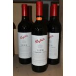 WINE, Seven Bottles of PENFOLDS BIN 8 CABERNET SHIRAZ 2013 (Aus) 14.5% vol. 750ml, all seals intact