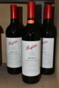 WINE, Seven Bottles of PENFOLDS BIN 8 CABERNET SHIRAZ 2013 (Aus) 14.5% vol. 750ml, all seals intact