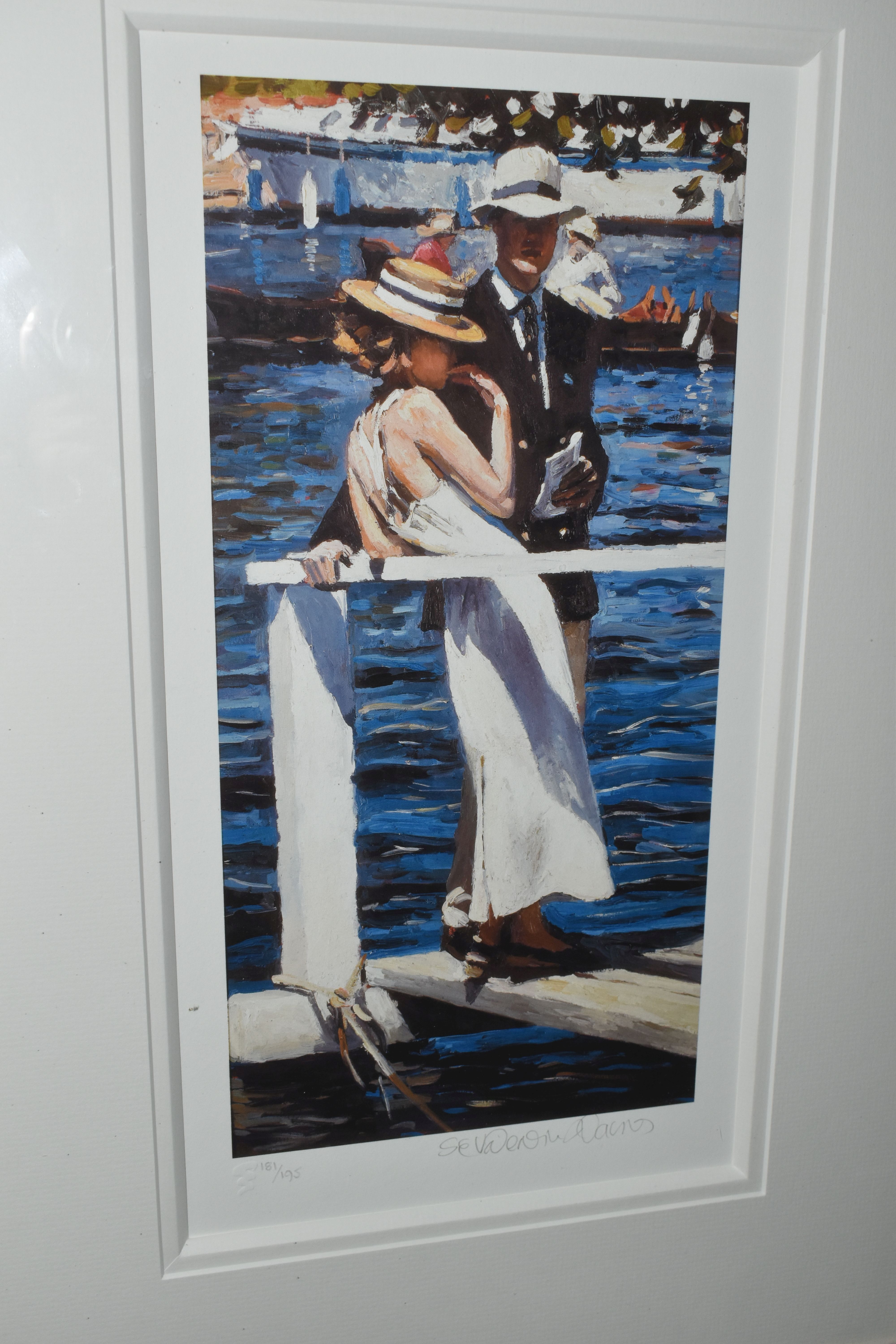 SHERREE VALENTINE DAINES (BRITISH 1959) 'HALCYON DAYS I & II', two signed limited edition prints - Image 3 of 7