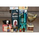 ALCOHOL, One Box of Assorted Alcohol comprising one bottle of GLENFIDDICH Single Malt Scotch Whisky,
