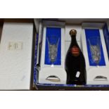 TWO BOTTLES OF CHAMPAGNE comprising one bottle of GOSSET GRANDE RESERVE, 12% vol. 750ml, seal