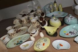 A GROUP OF CARLTON WARE, approximately fifty pieces to include Morning Glory/Convolvulus,