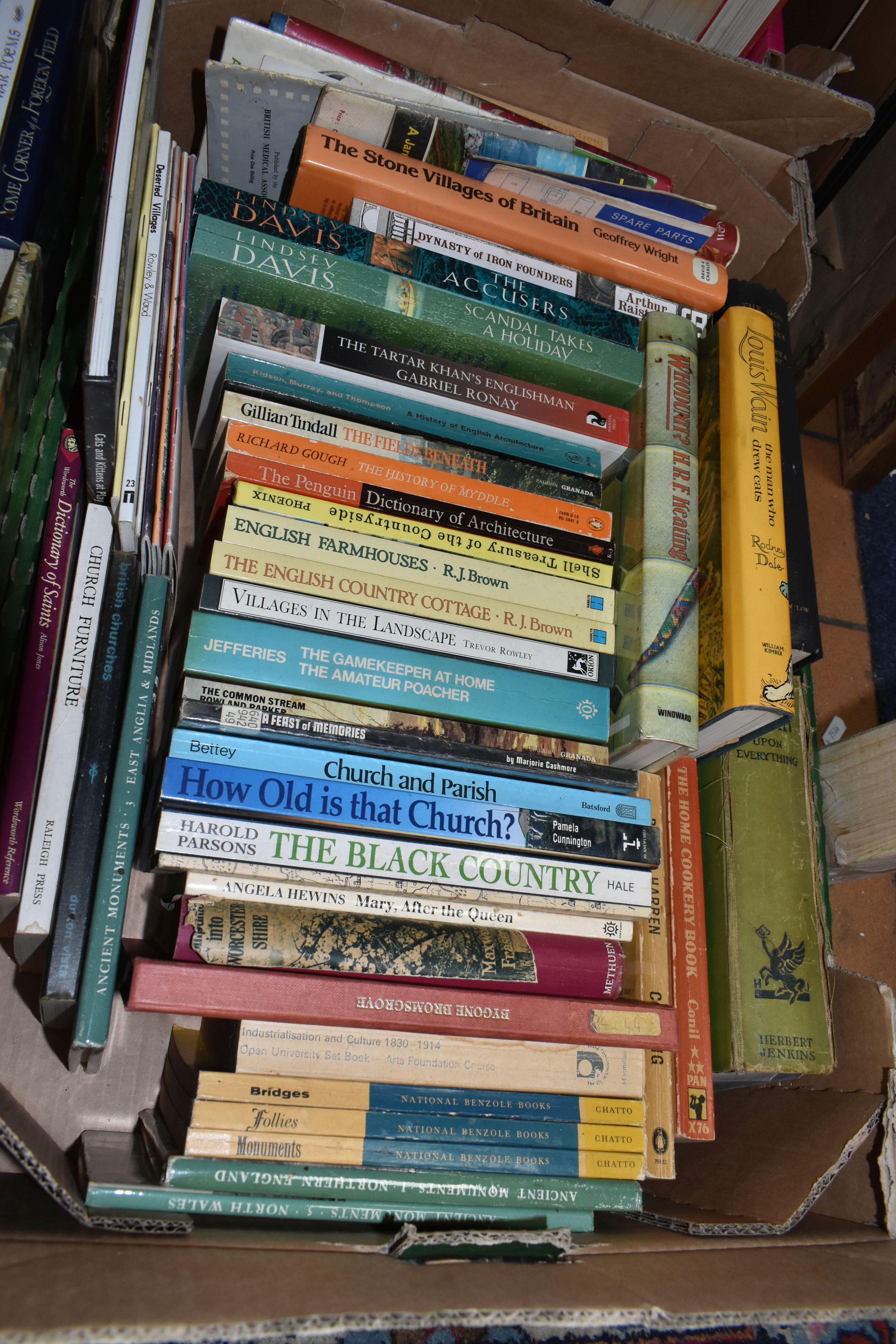 SIX BOXES OF BOOKS, approximately one hundred and fifty titles in hardback and paperback formats, - Image 2 of 7