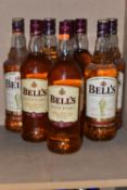 WHISKY, Eight 1 Litre Bottles of BELL'S Scotch Whisky, 40% vol. seals intact (Please note: all