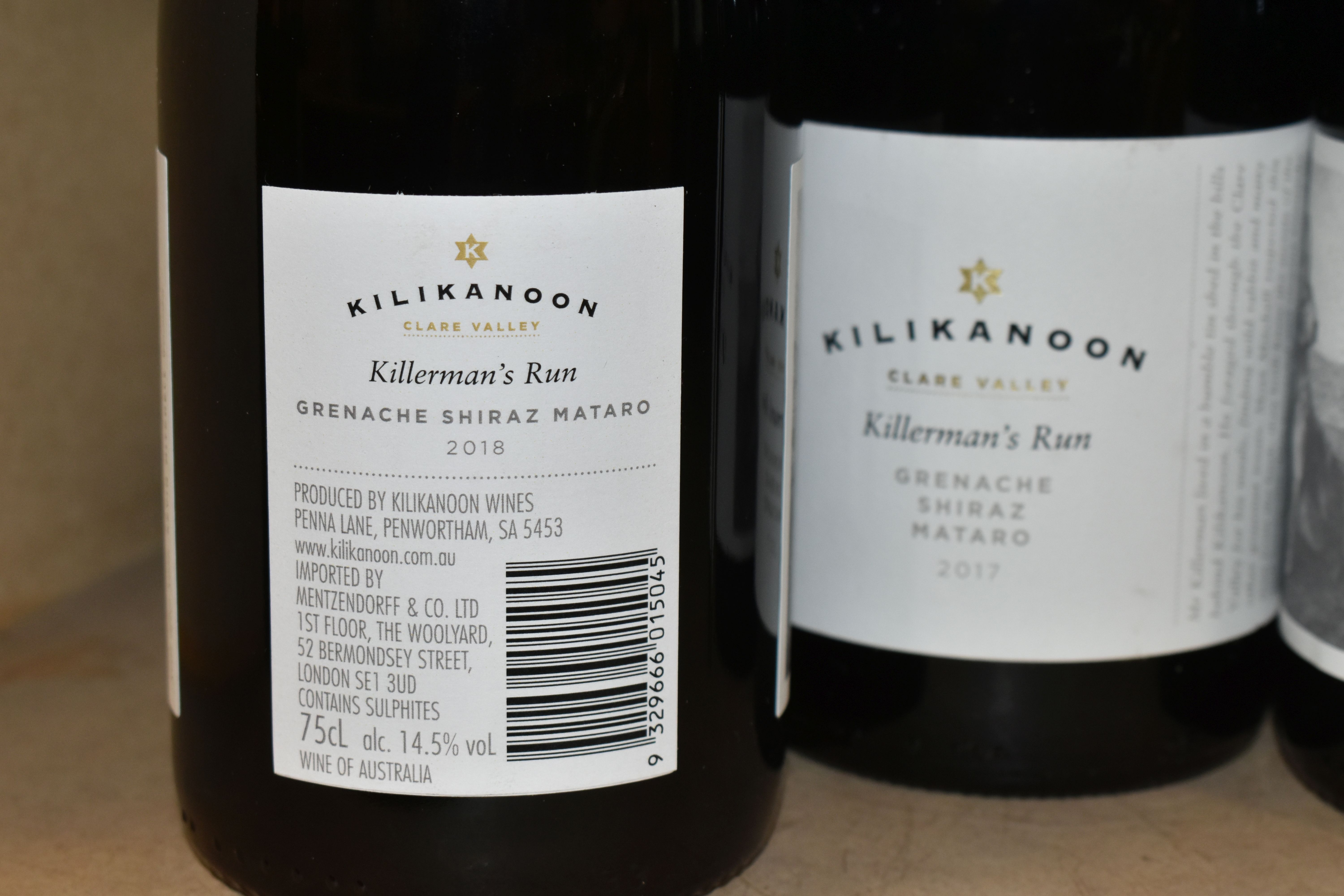 WINE, Twelve Bottles of KILIKANOON KILLERMAN'S RUN 2018, Grenche/Shiraz/Mataro (Aus) 14.5% vol. - Image 2 of 3