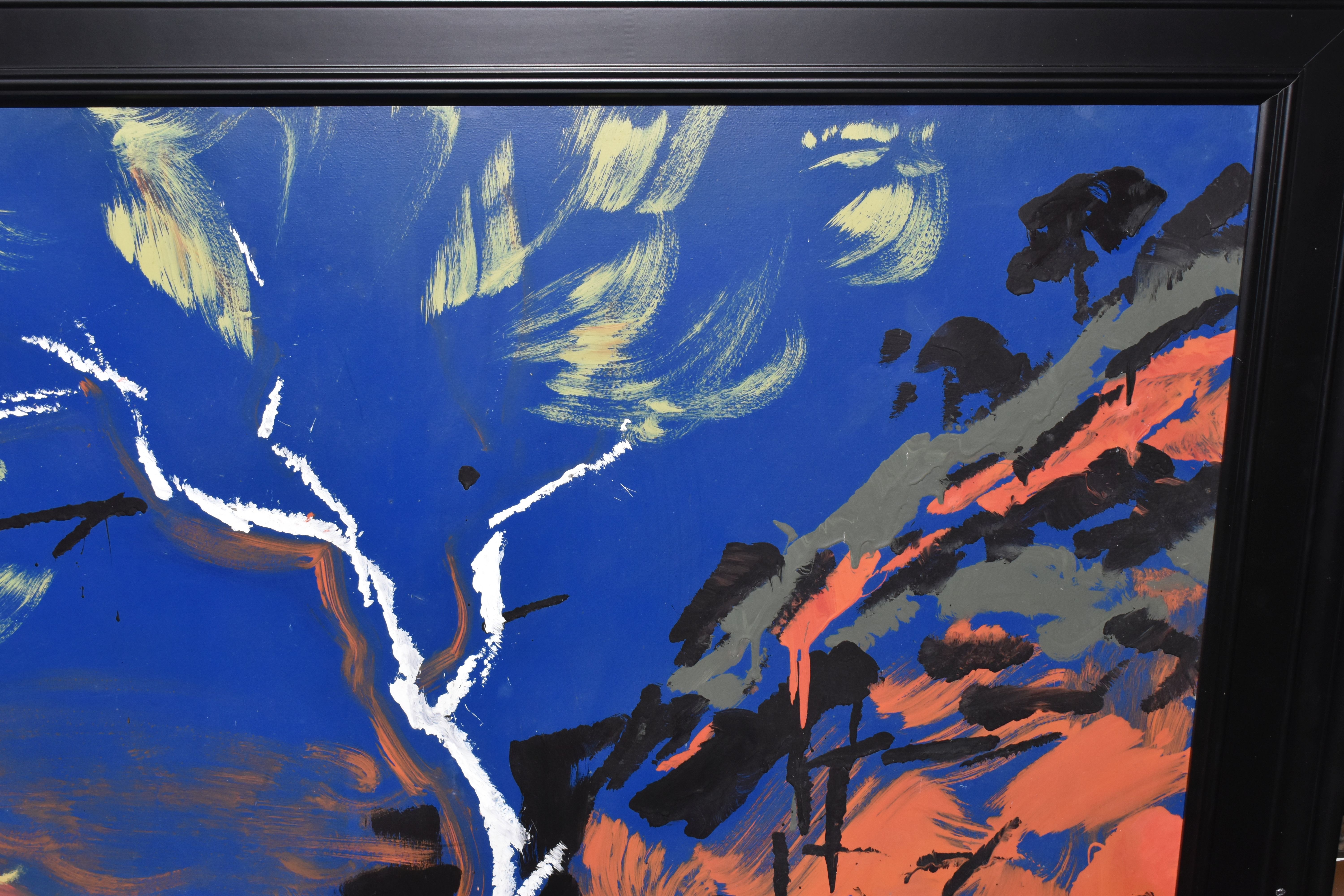 ROLF HARRIS (AUSTRALIAN 1930-2023) 'BLUE MOUNTAINS', an Australian World Heritage Site landscape, - Image 11 of 13