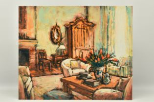 PEI YANG (CHINA 1971) 'INTERIOR GLOW', a signed limited edition print on board depicting a room
