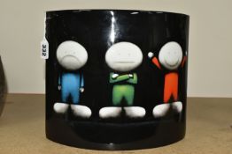 A JOHN BESWICK PLANTER, decorated with a Doug Hyde 'Monday, Wednesday, Friday!!!' design on a