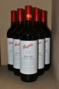 WINE, Six Bottles of PENFOLDS BIN 28 KALIMNA SHIRAZ 2012 (Aus) 14.5% vol. 750ml, all seals intact