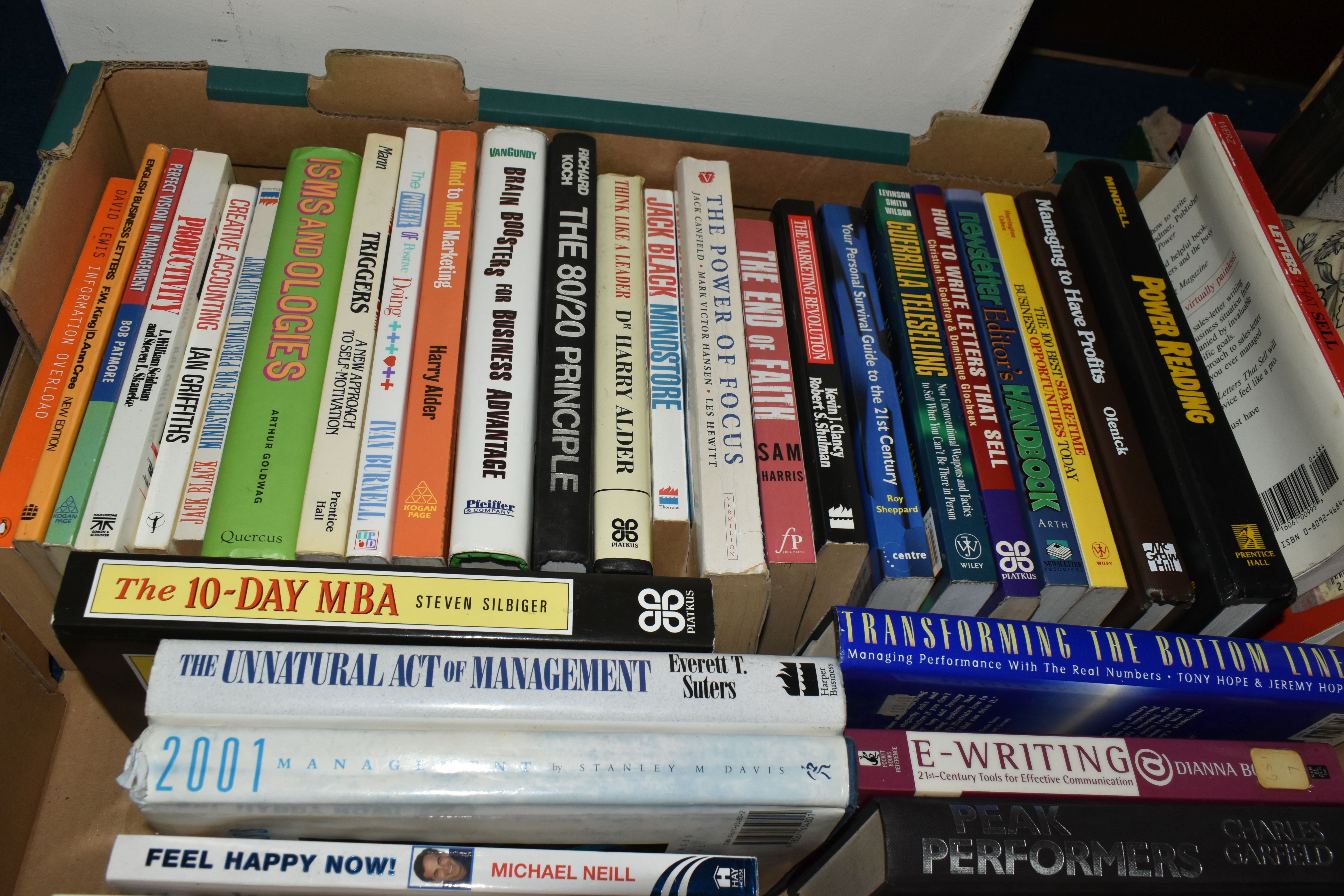 THREE BOXES OF BOOKS, over sixty books to include assorted topics, recipe books, dictionaries, - Image 4 of 4