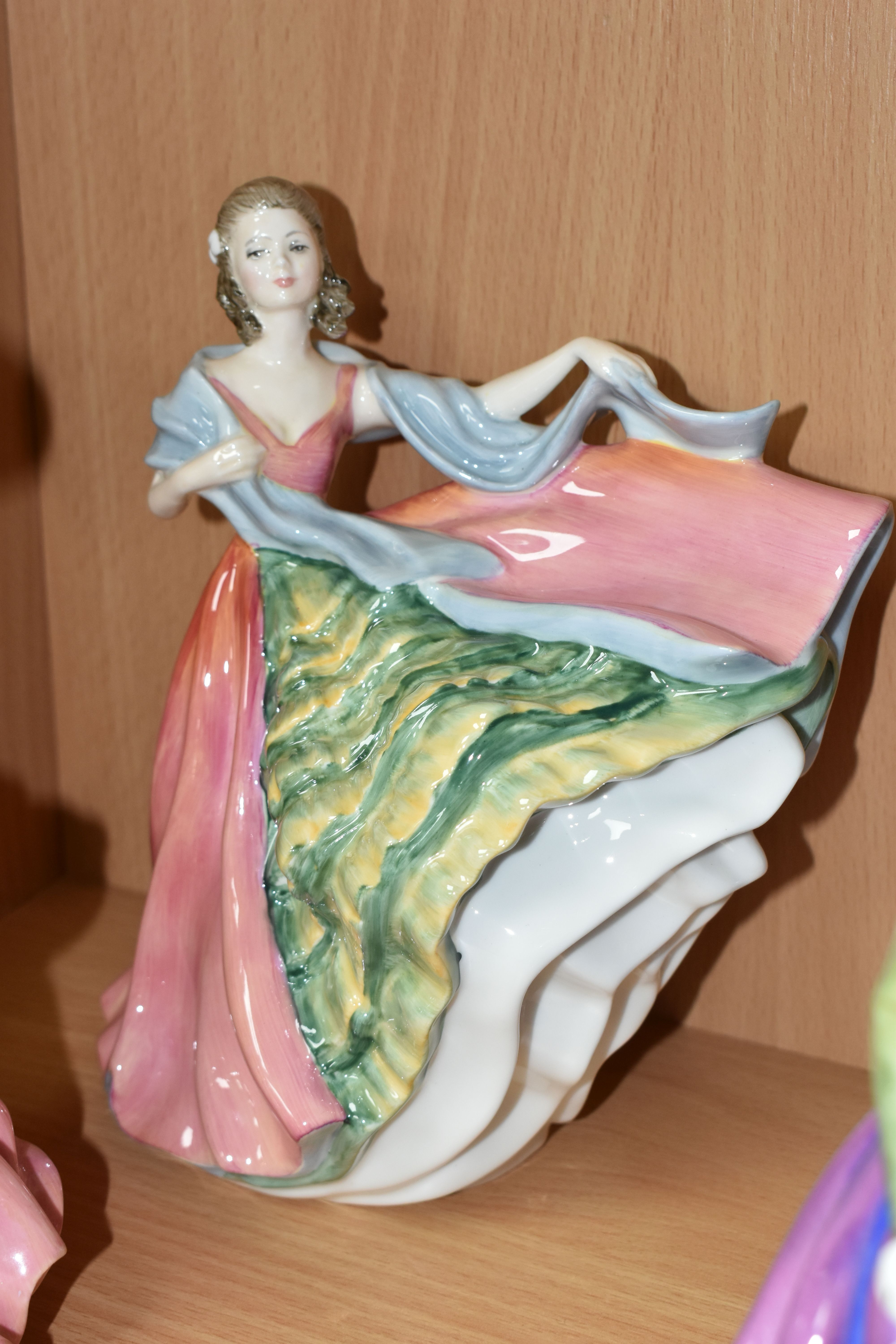 FIVE ROYAL DOULTON FIGURINES, comprising Fond Farewell HN3815, Specially for You HN4232, Morning - Image 6 of 7