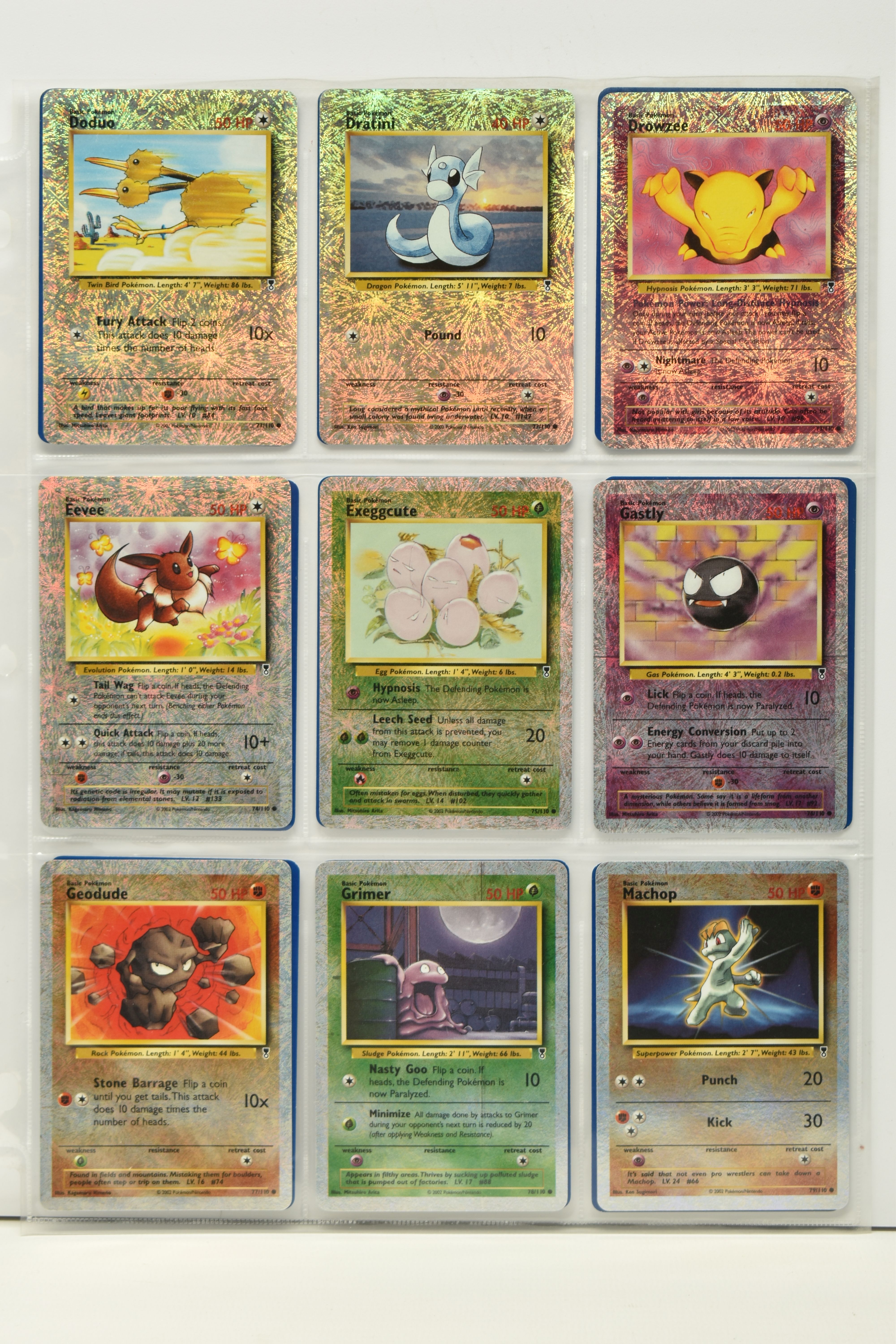 POKEMON COMPLETE LEGENDARY COLLECTION MASTER SET, all cards are present, including their reverse - Image 21 of 25
