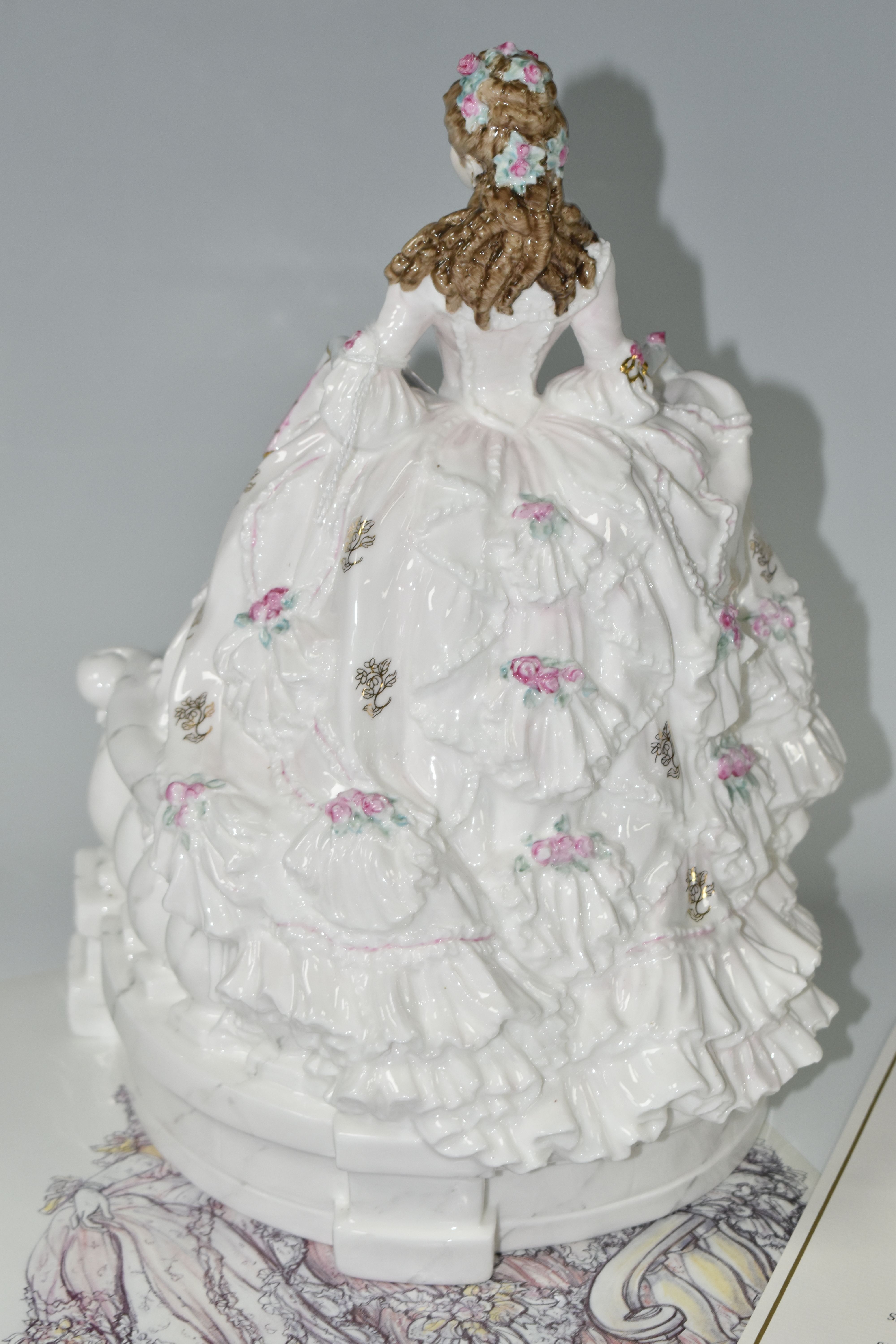 A ROYAL DOULTON LIMITED EDITION 'CINDERELLA' FIGURINE, HN3991, from the 'Fairytale Princesses' - Image 4 of 5