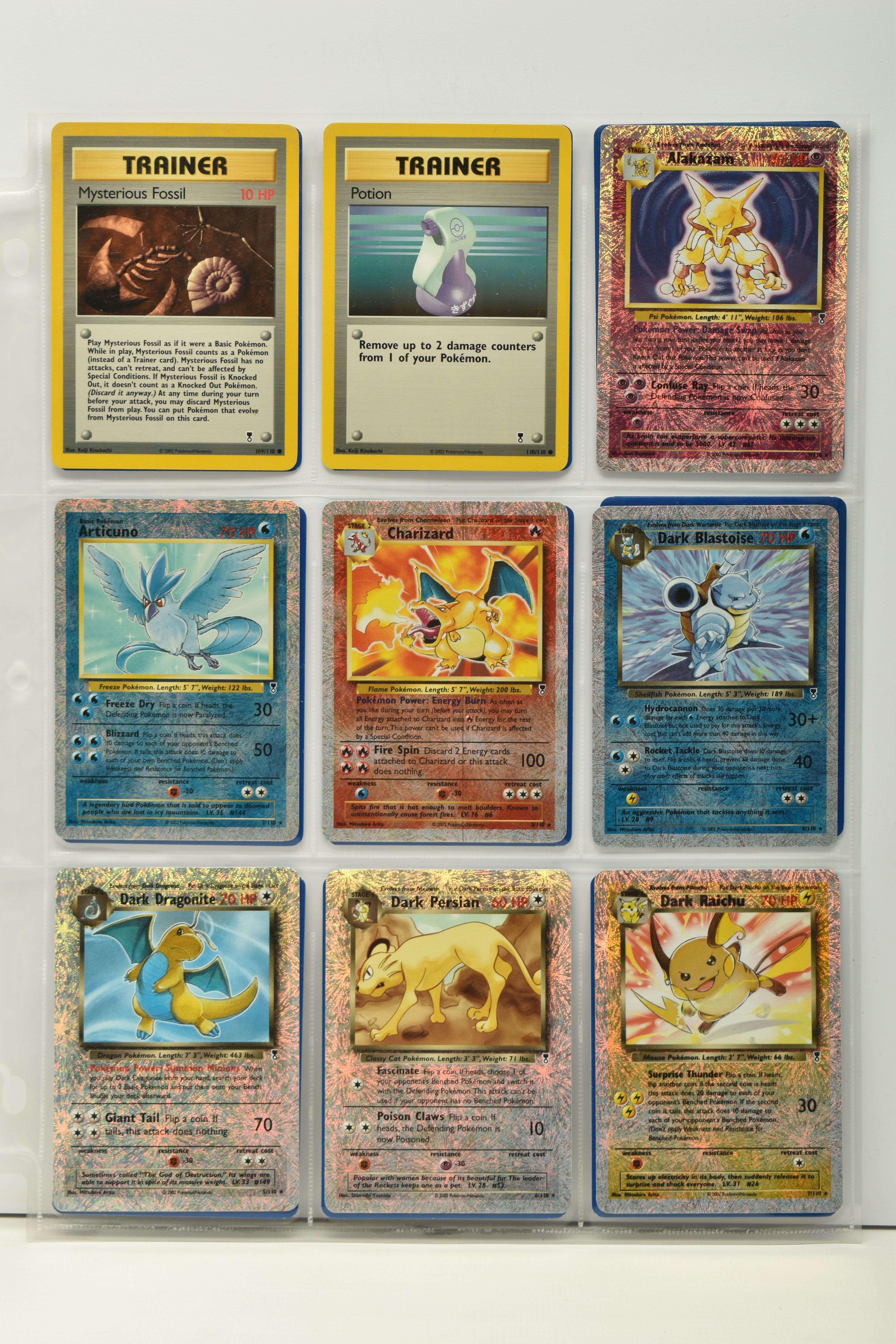 POKEMON COMPLETE LEGENDARY COLLECTION MASTER SET, all cards are present, including their reverse - Image 13 of 25