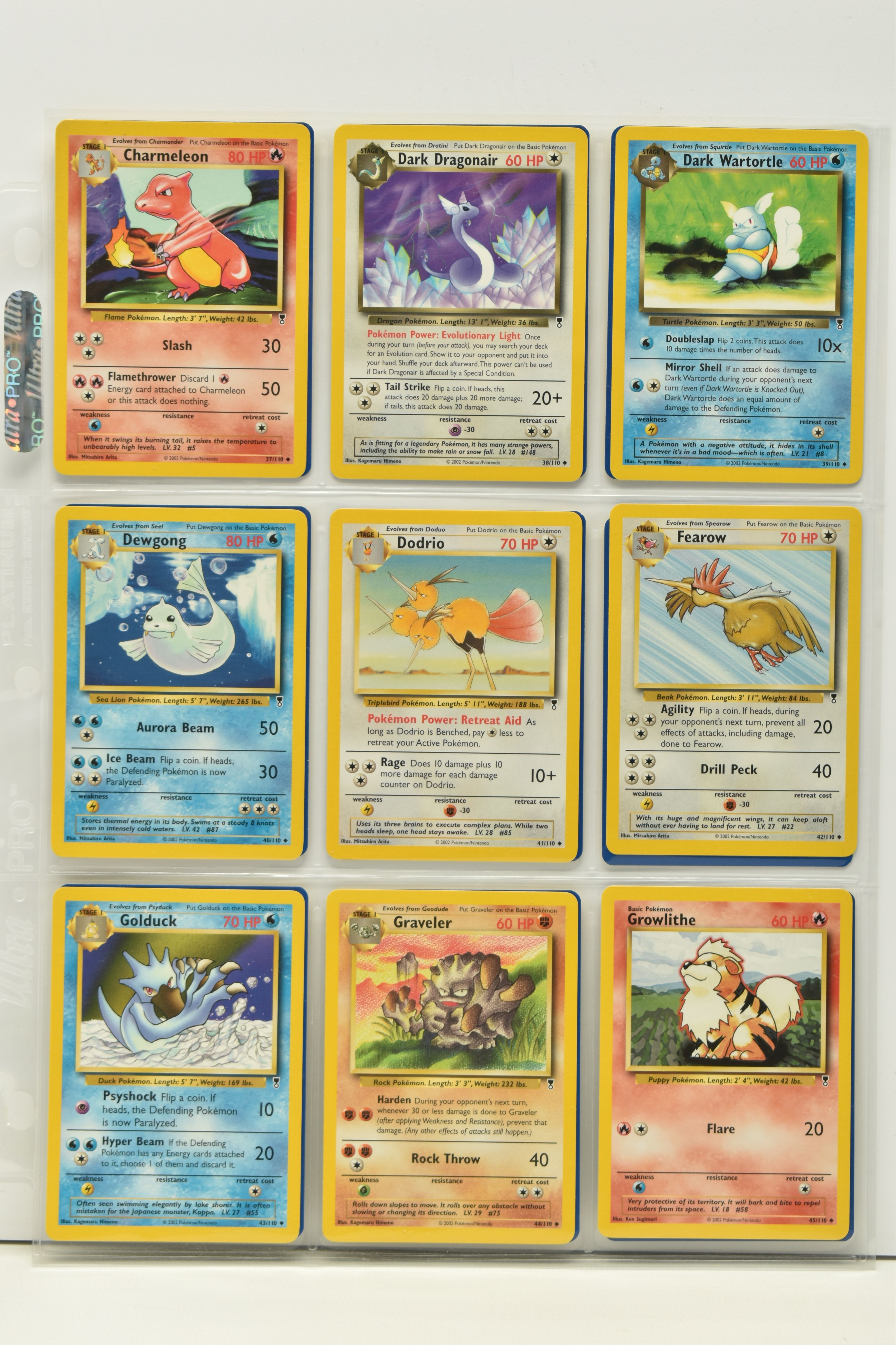 POKEMON COMPLETE LEGENDARY COLLECTION MASTER SET, all cards are present, including their reverse - Image 5 of 25