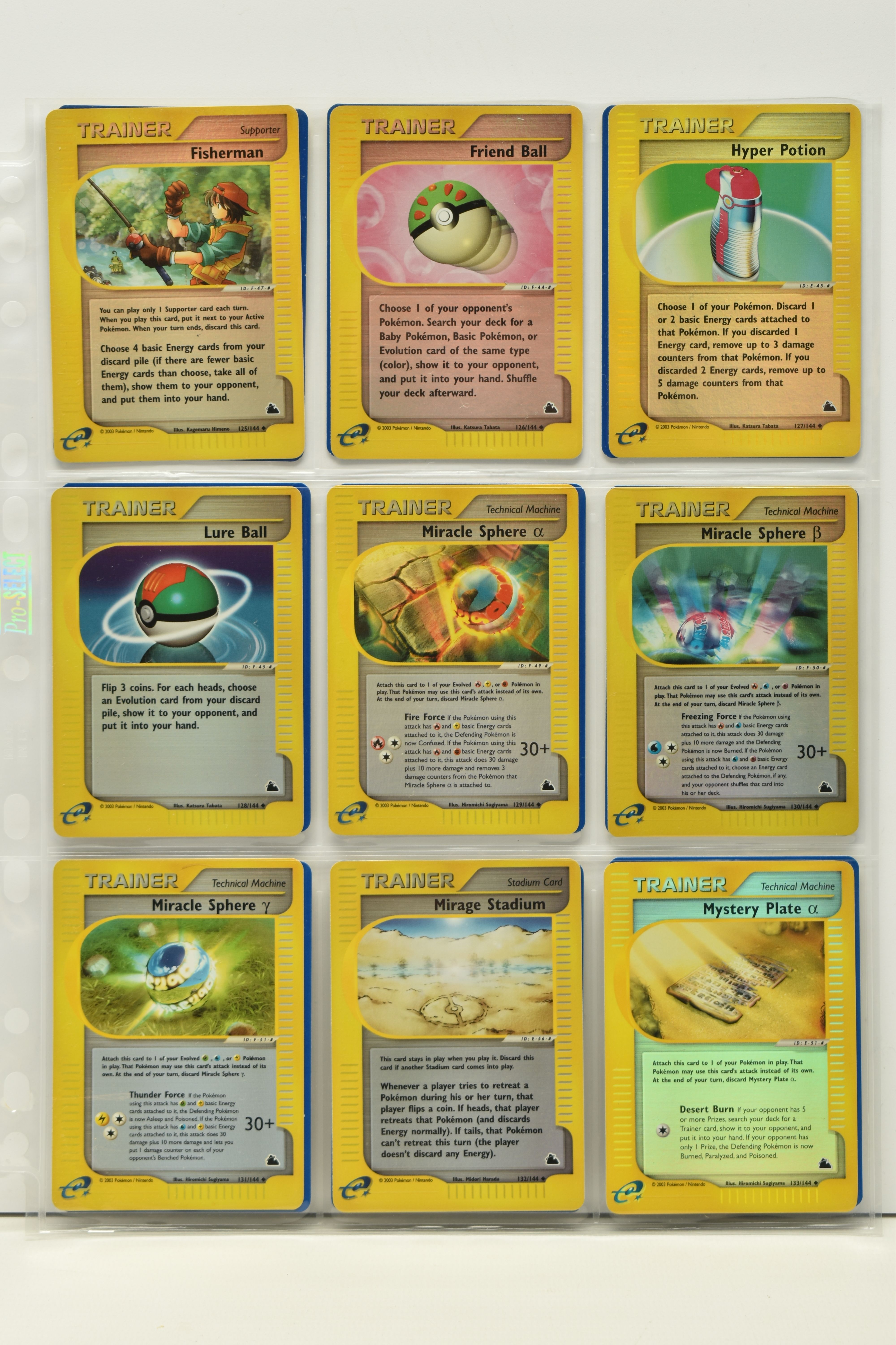 POKEMON COMPLETE SKYRIDGE MASTER SET, all cards are present, including all the secret rare cards and - Image 35 of 37