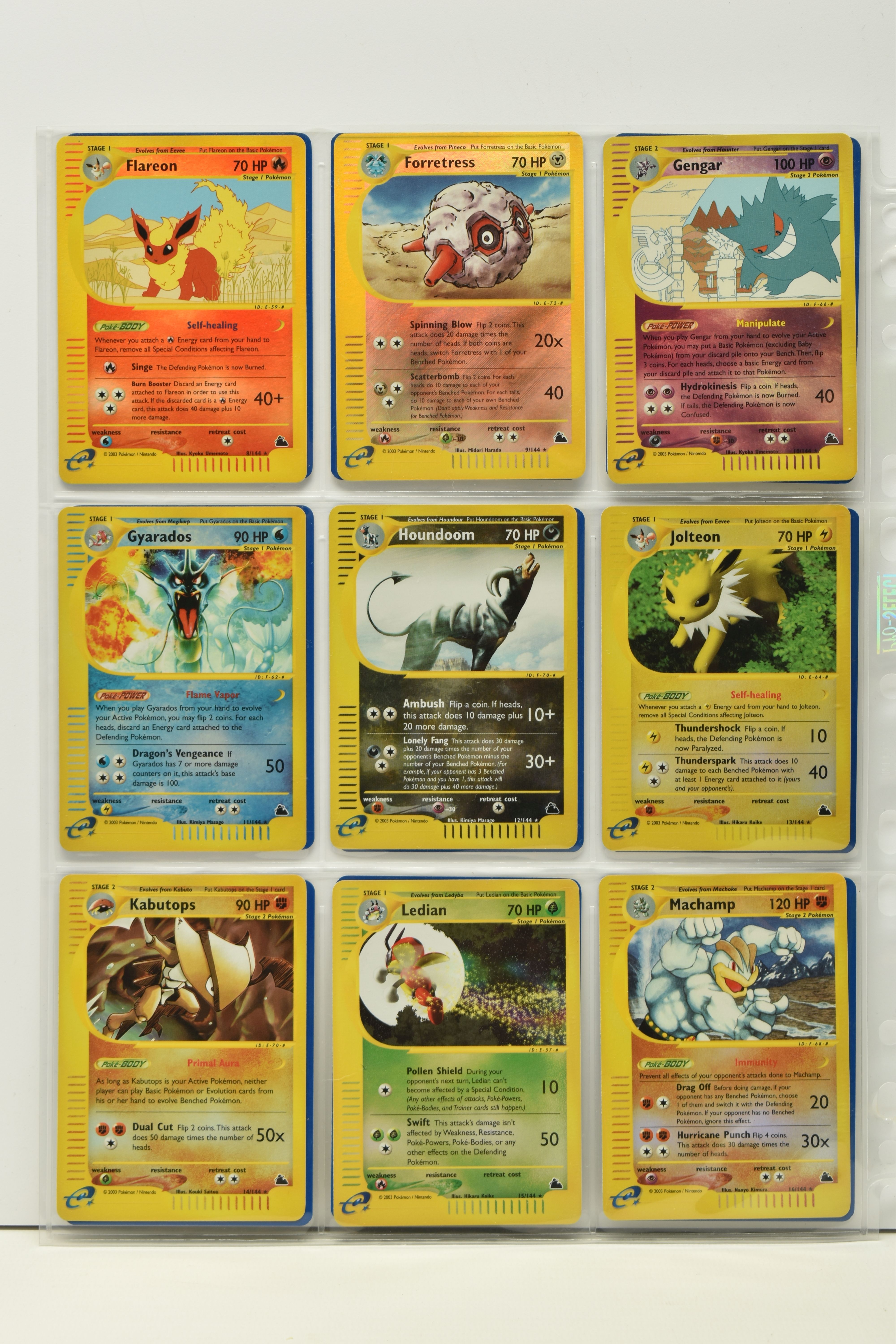 POKEMON COMPLETE SKYRIDGE MASTER SET, all cards are present, including all the secret rare cards and - Image 22 of 37