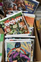 A BOX OF COMICS, almost entirely DC from the 2010s, comics' interiors unchecked, full list available