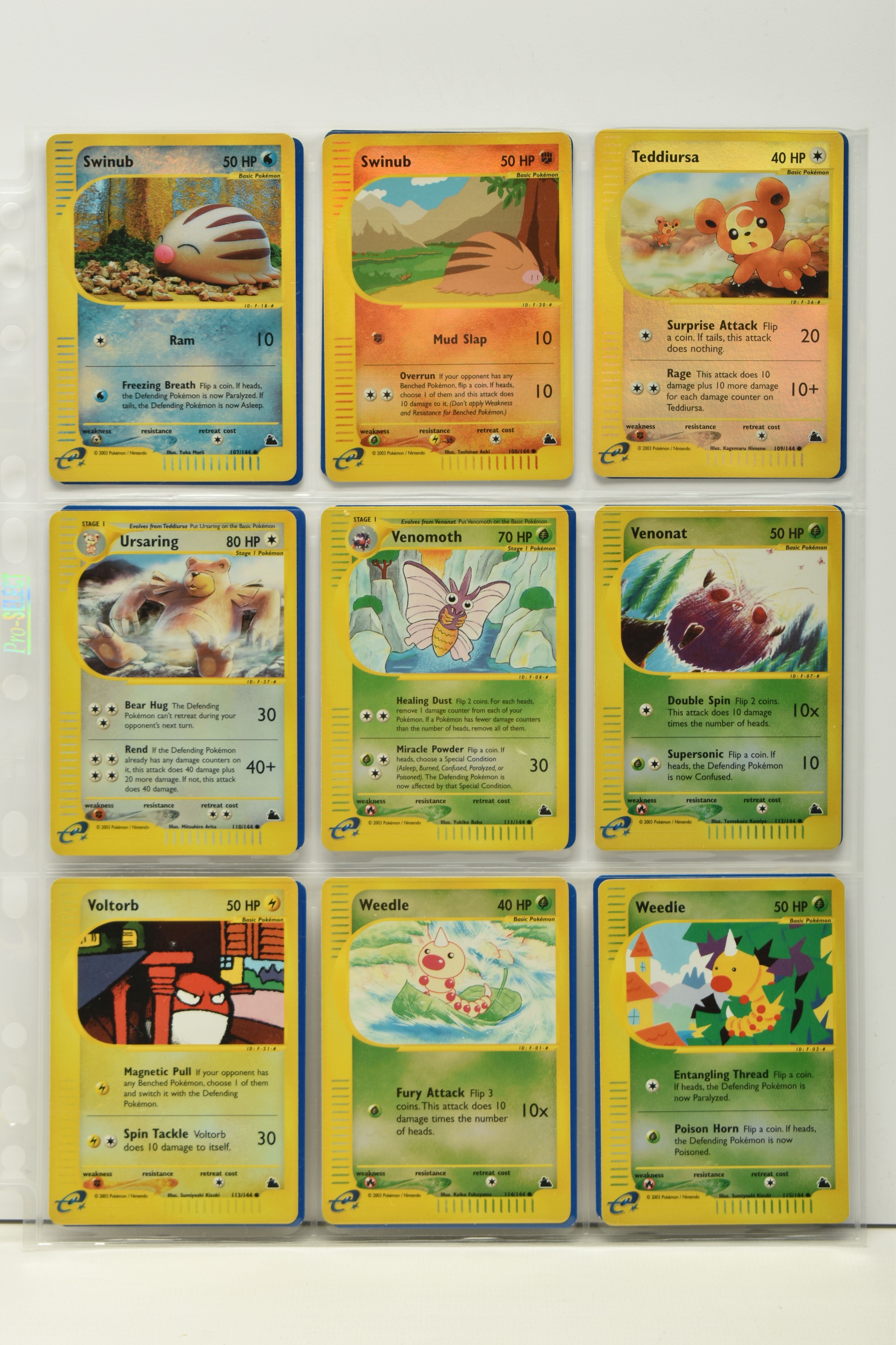 POKEMON COMPLETE SKYRIDGE MASTER SET, all cards are present, including all the secret rare cards and - Image 33 of 37