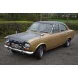 A 1971 FORD ESCORT MK I 1300XL FOUR DOOR SALOON, first registered 16/03/1971 with registration plate
