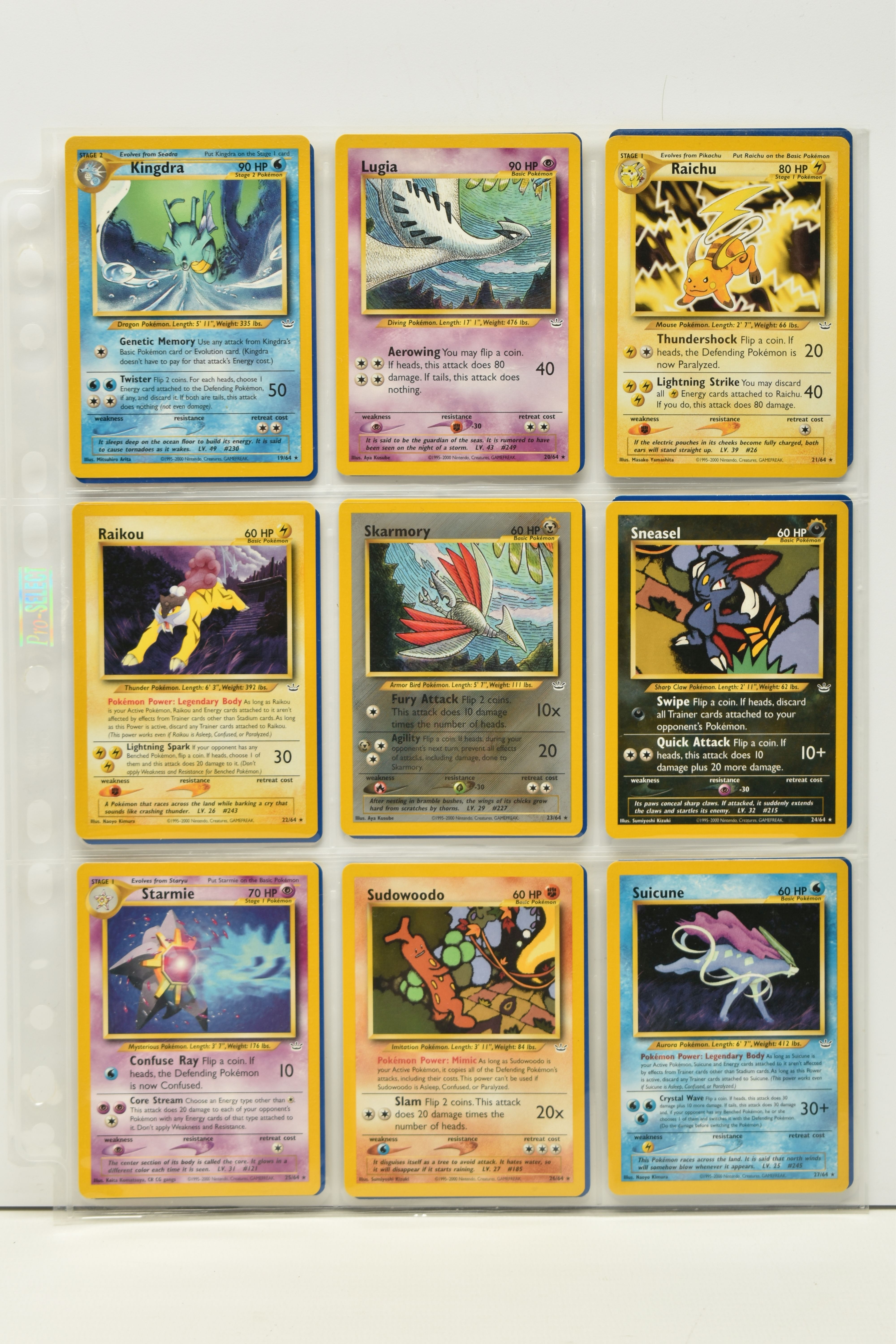 POKEMON COMPLETE NEO REVELATION SET, all 66 cards are present, including the secret rare Shining - Image 3 of 8