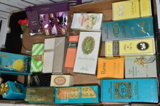 A BOX OF PERFUMES, mostly boxed, to include several bottles of No 4711 Eau de Cologne - including