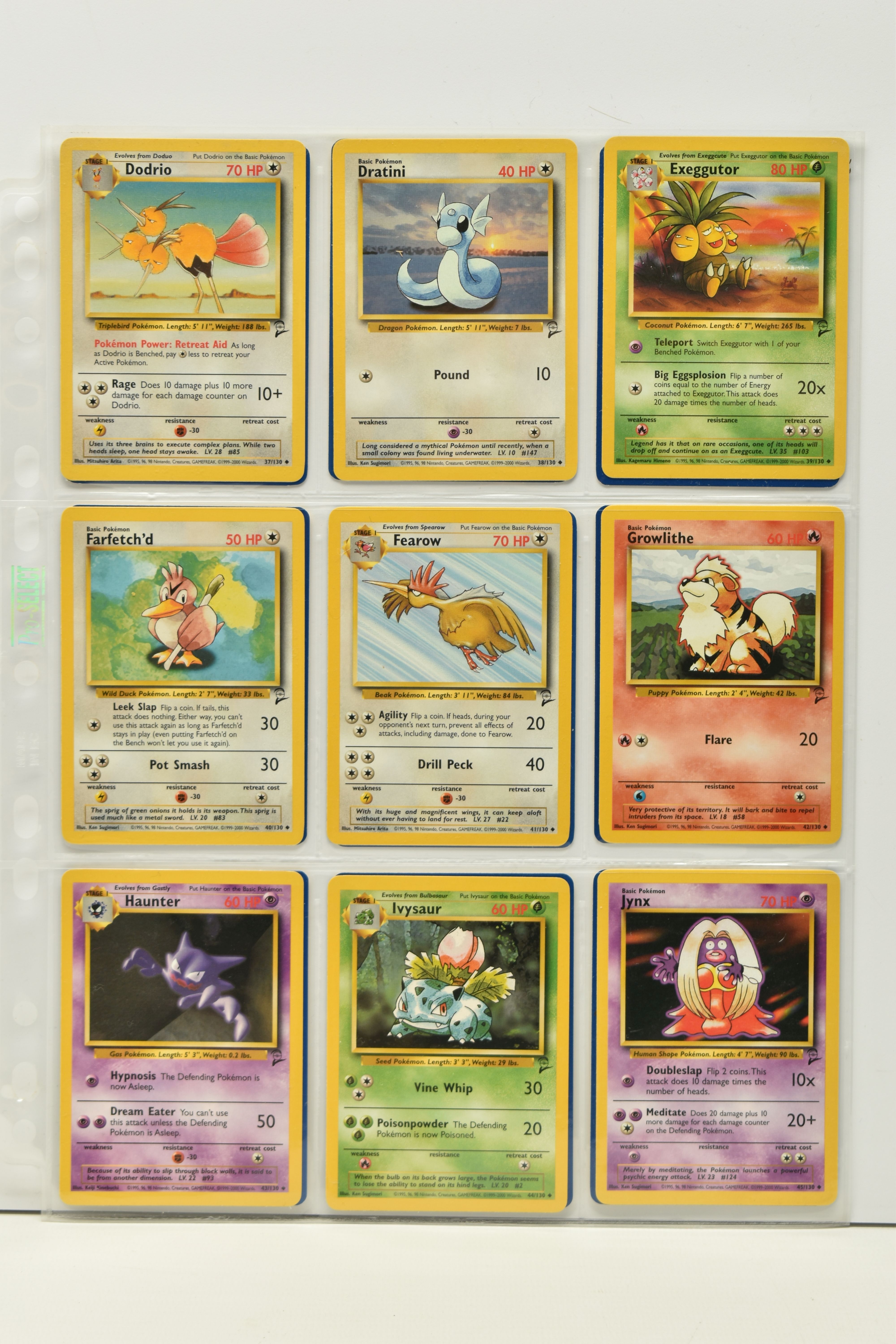 POKEMON COMPLETE BASE SET 2, all 130 cards are present, condition ranges from lightly played to - Image 5 of 15