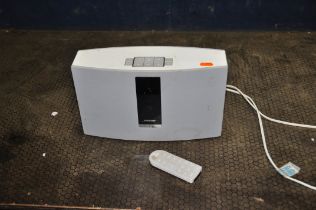 A BOSE SOUND TOUCH 20 WIRELESS MUSIC SYSTEM with remote and power cable (PAT pass and working)