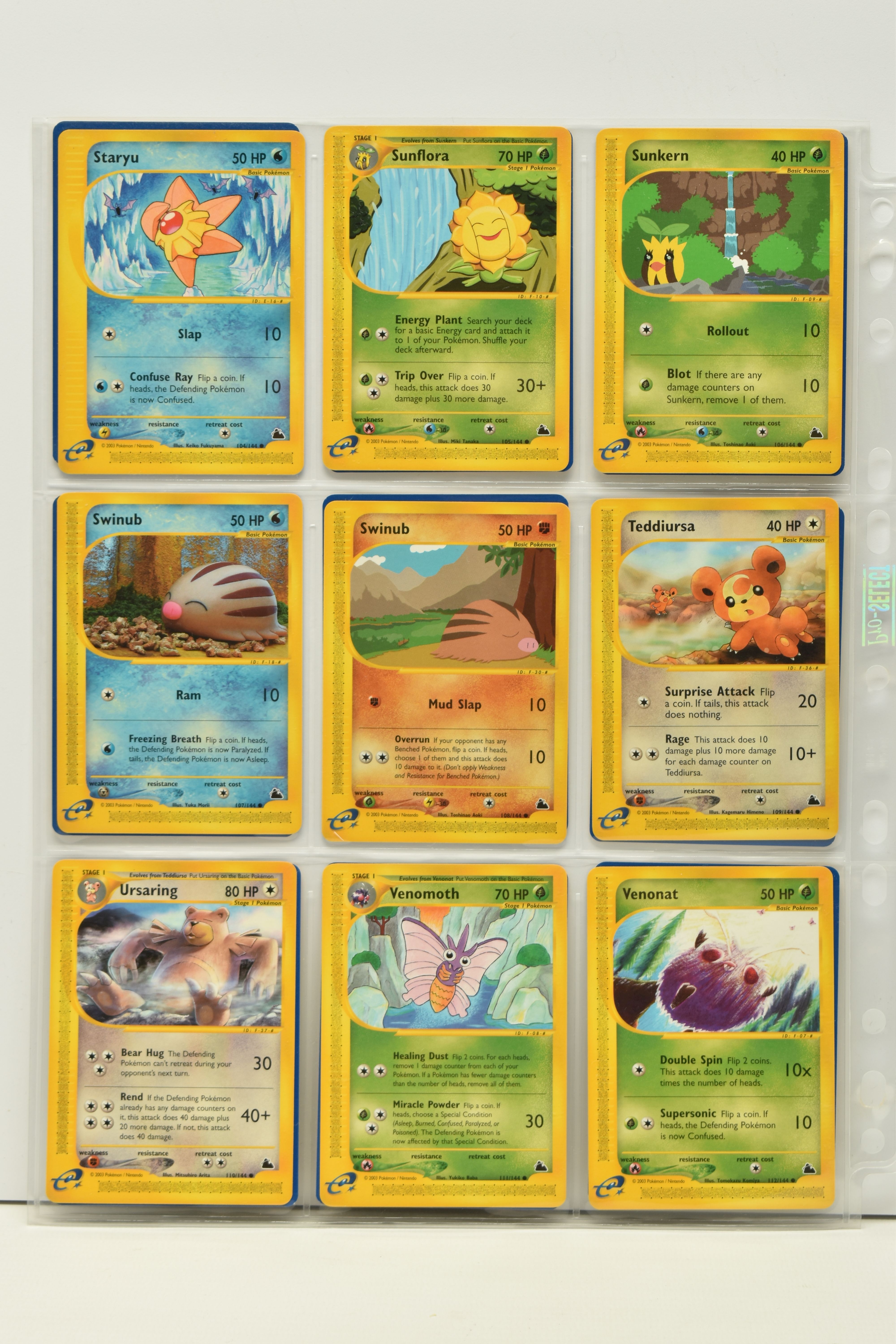 POKEMON COMPLETE SKYRIDGE MASTER SET, all cards are present, including all the secret rare cards and - Image 16 of 37
