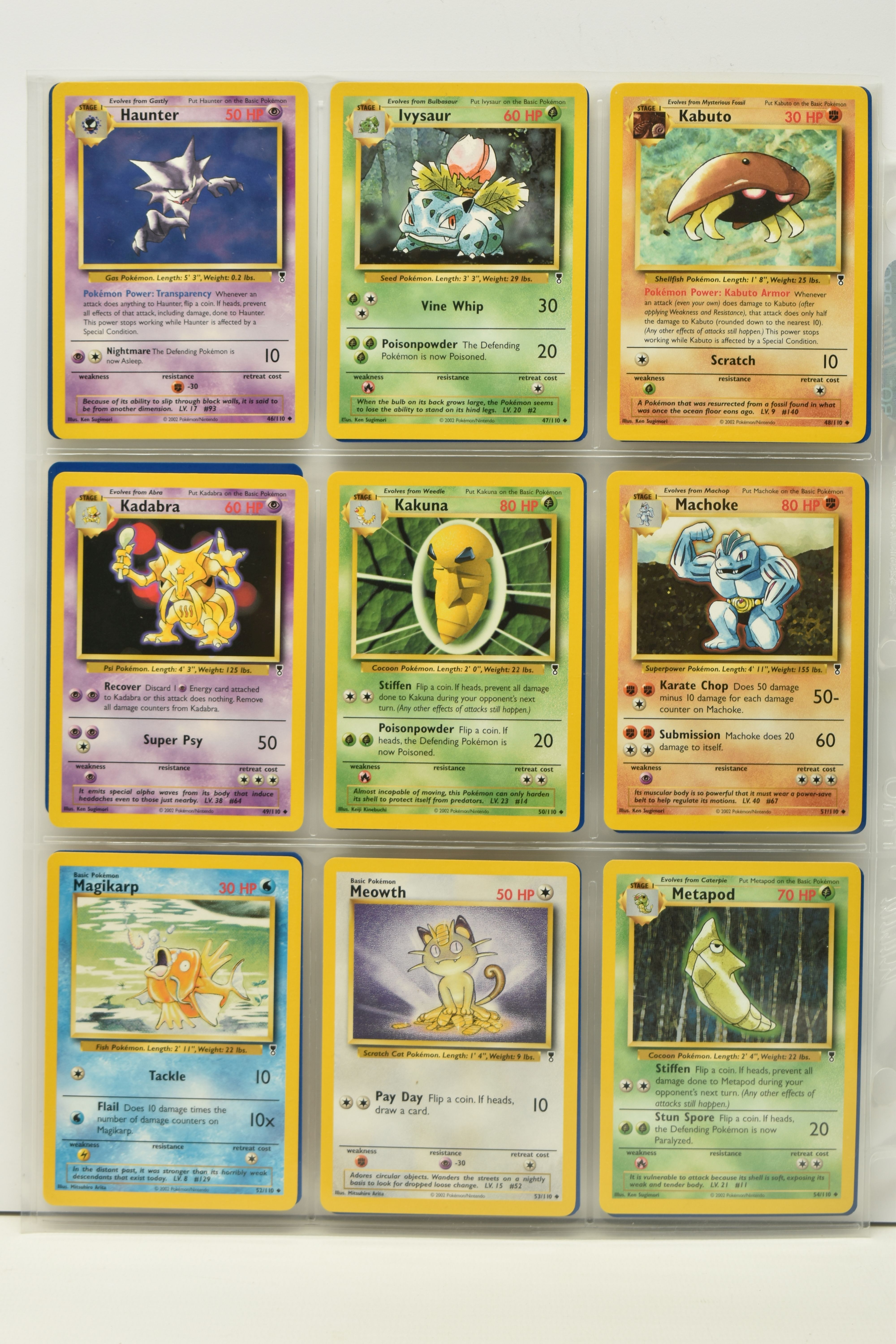 POKEMON COMPLETE LEGENDARY COLLECTION MASTER SET, all cards are present, including their reverse - Image 6 of 25