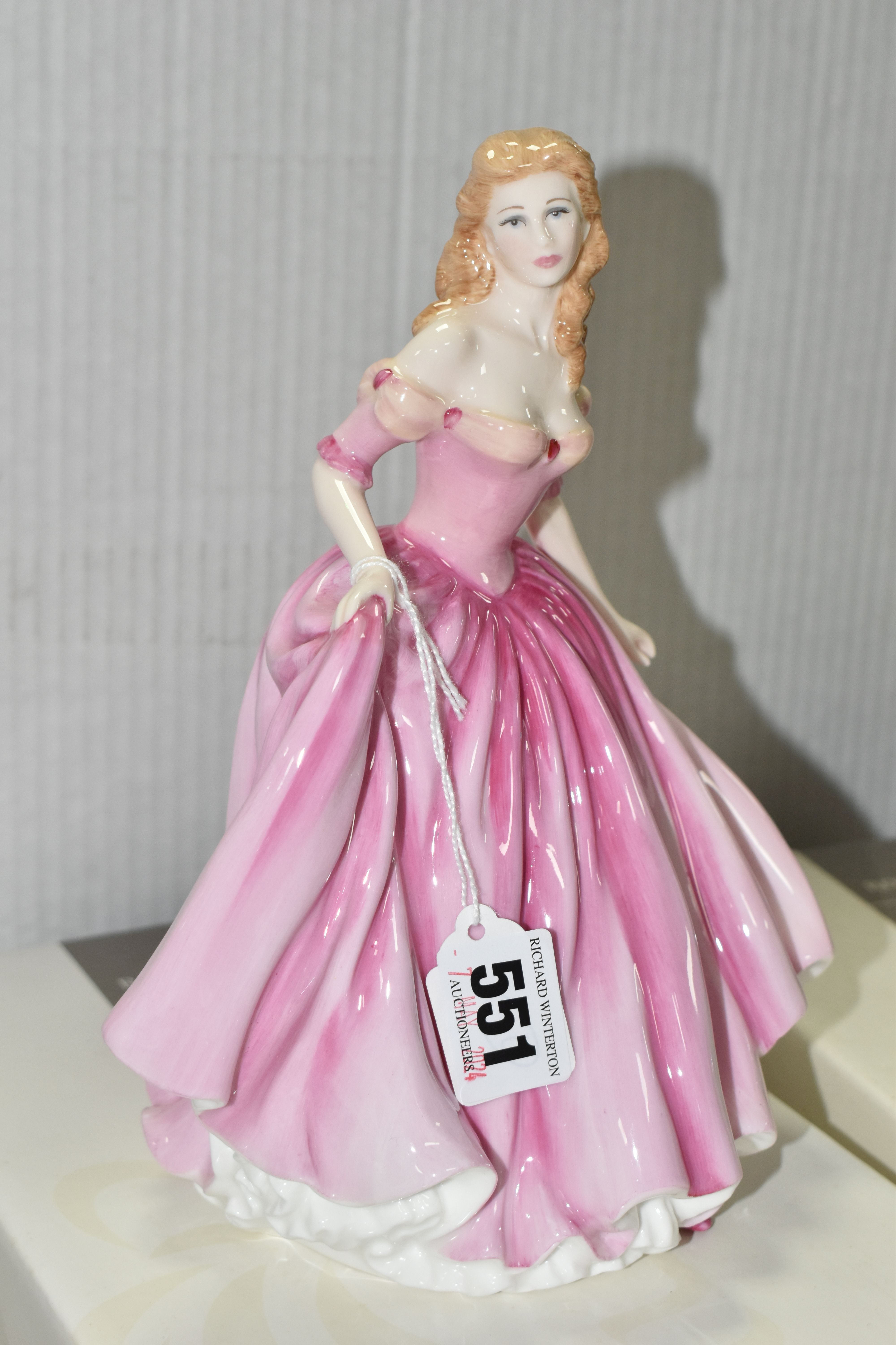 SIX ROYAL DOULTON FIGURINES, to include boxed Classics: Just For You HN4236, Milk Maid HN4305 from - Image 6 of 7