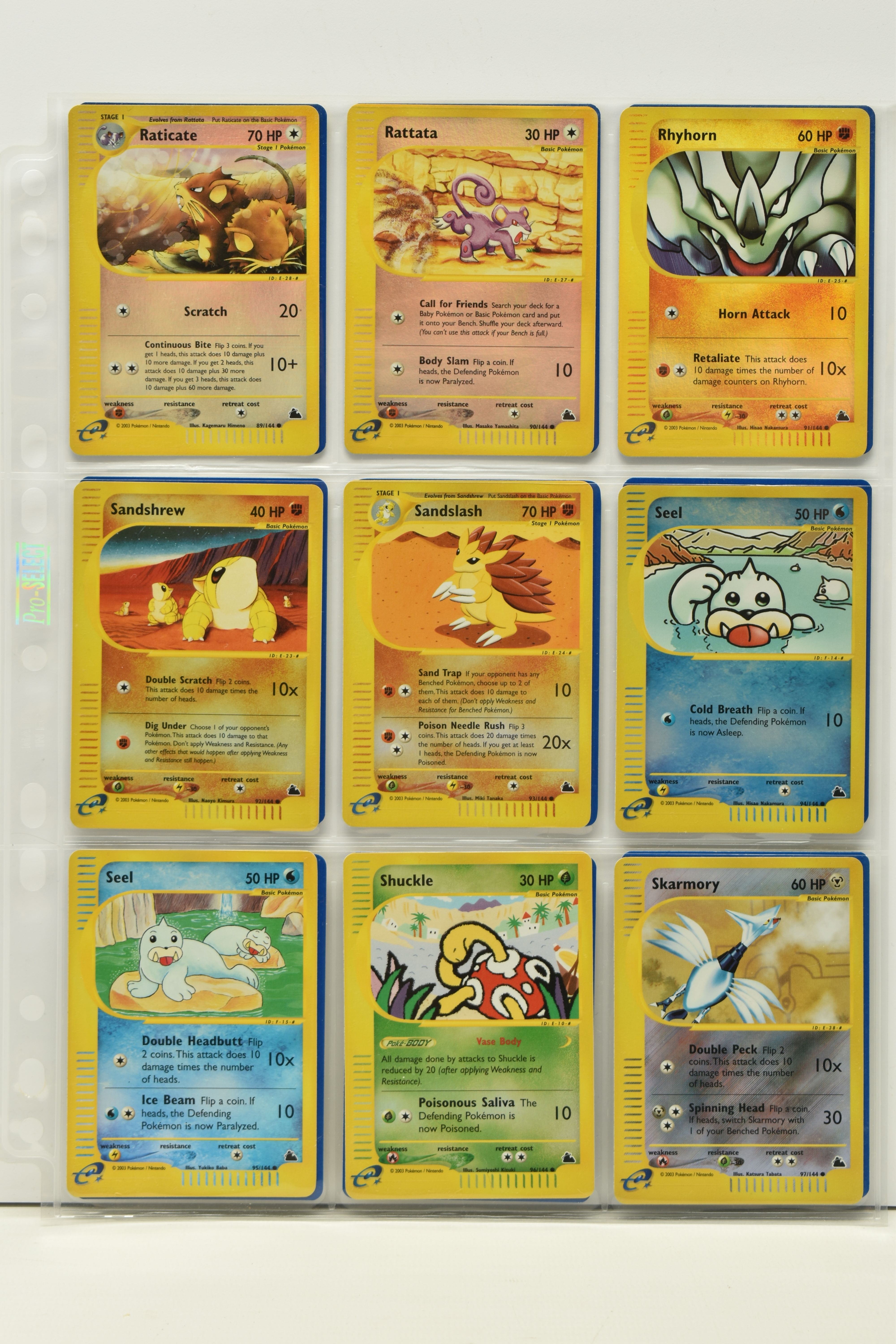 POKEMON COMPLETE SKYRIDGE MASTER SET, all cards are present, including all the secret rare cards and - Image 31 of 37